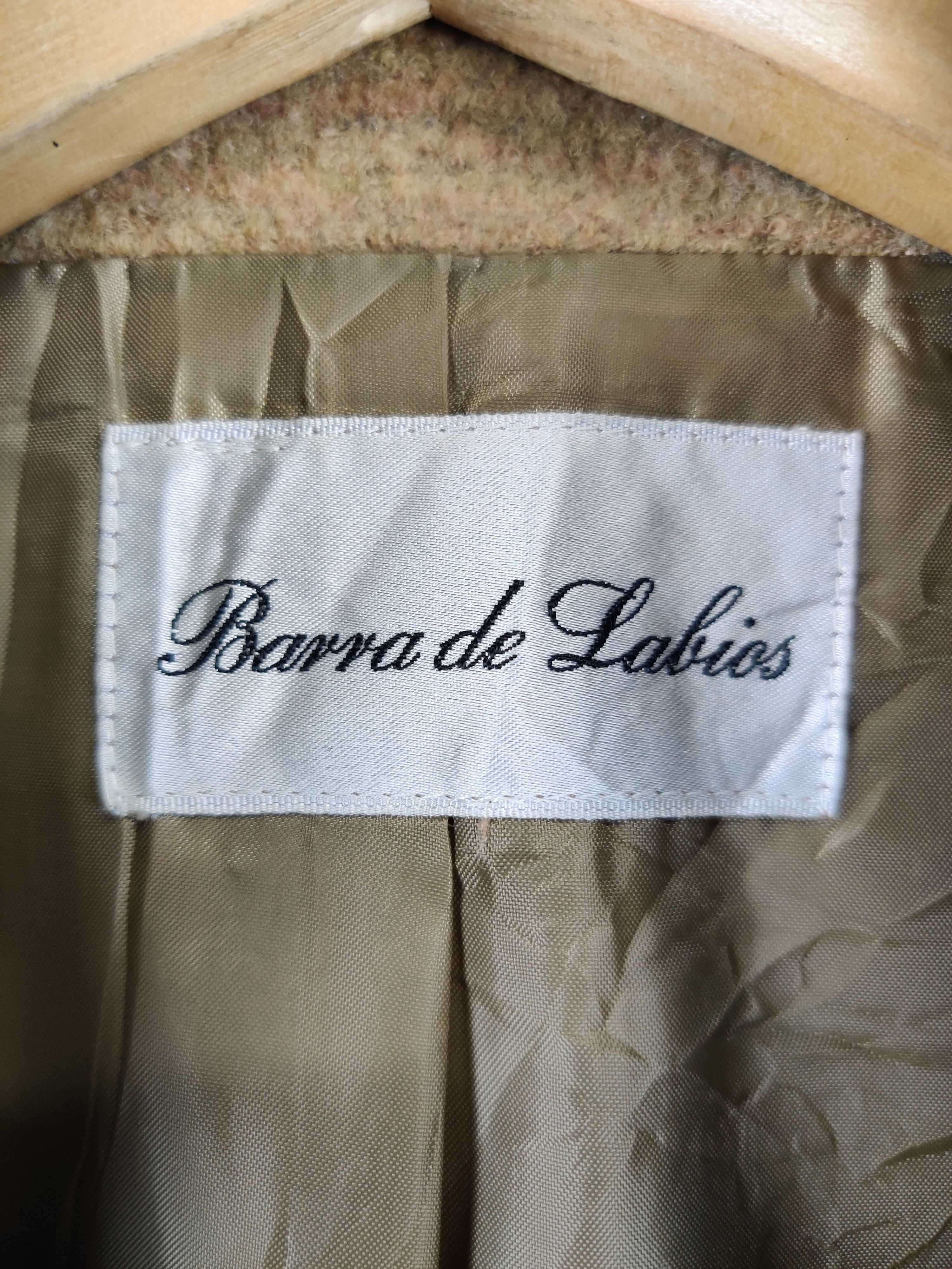 Japanese Brand Vintage Barrade Labios Wool Cardigan Jacket Nice Design Size US L / EU 52-54 / 3 - 9 Thumbnail