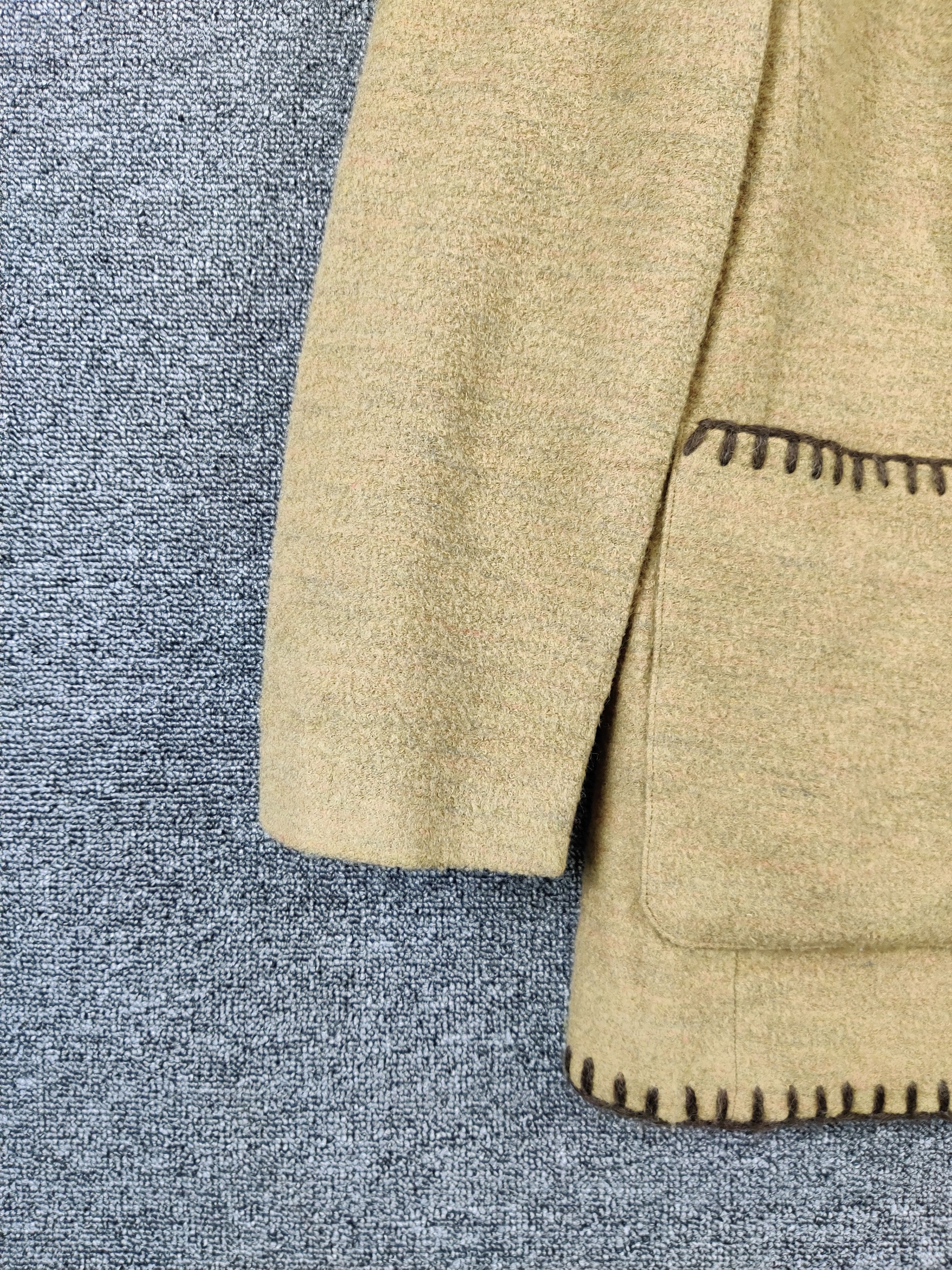 Japanese Brand Vintage Barrade Labios Wool Cardigan Jacket Nice Design Size US L / EU 52-54 / 3 - 4 Thumbnail