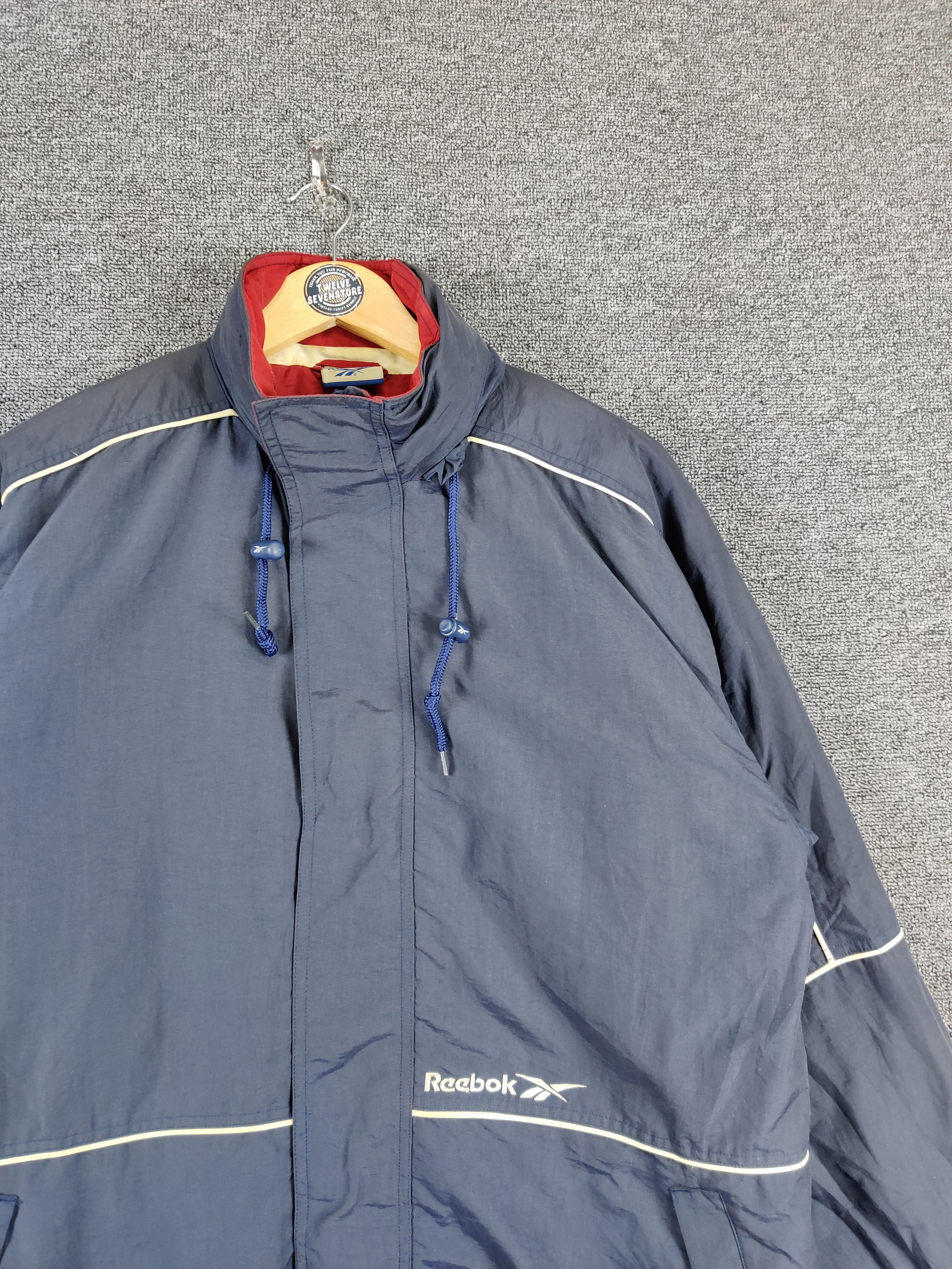 Reebok Vintage Reebok Zipper Windbreaker Jacket Size US M / EU 48-50 / 2 - 4 Thumbnail