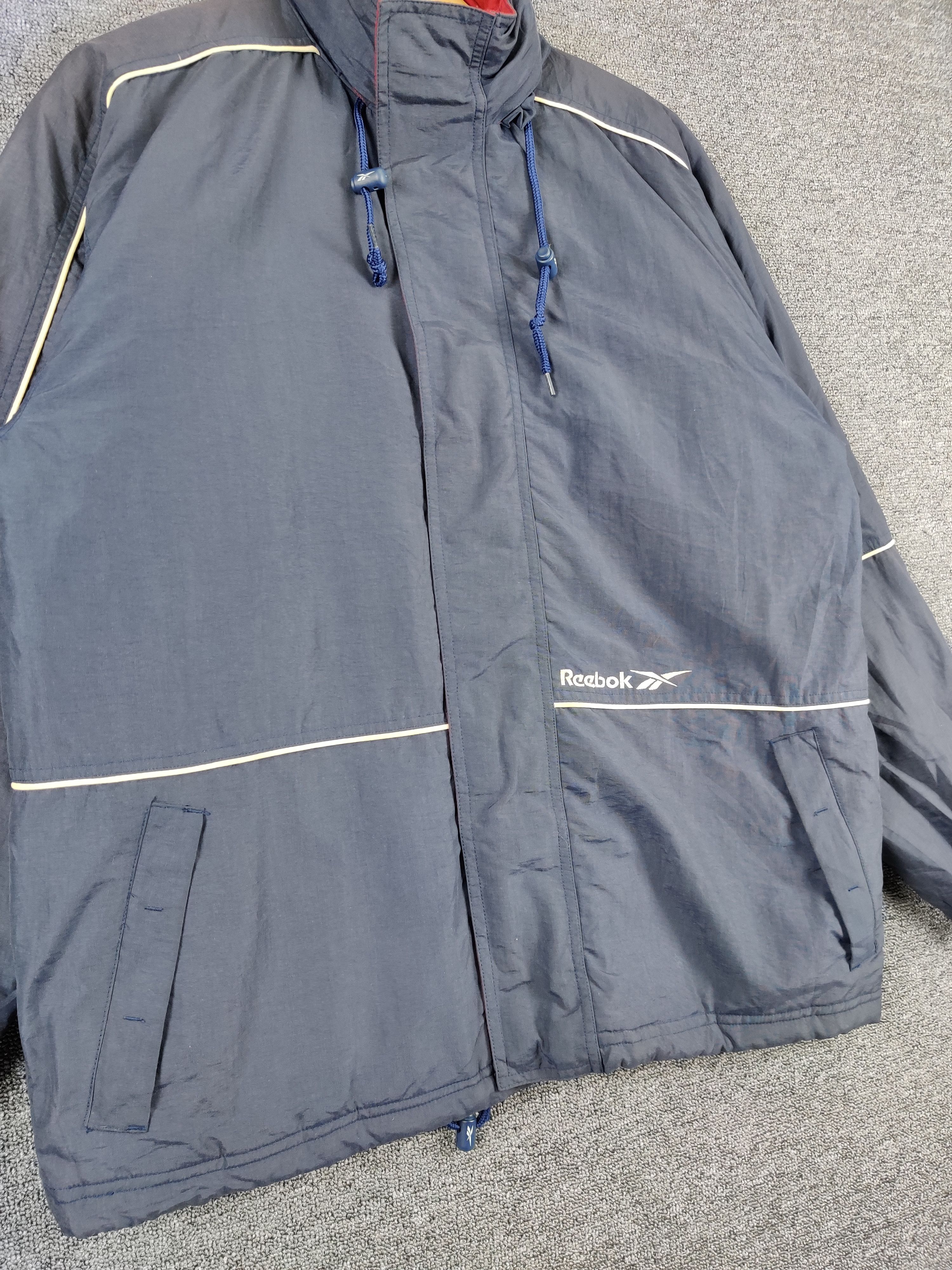 Reebok Vintage Reebok Zipper Windbreaker Jacket Size US M / EU 48-50 / 2 - 5 Thumbnail