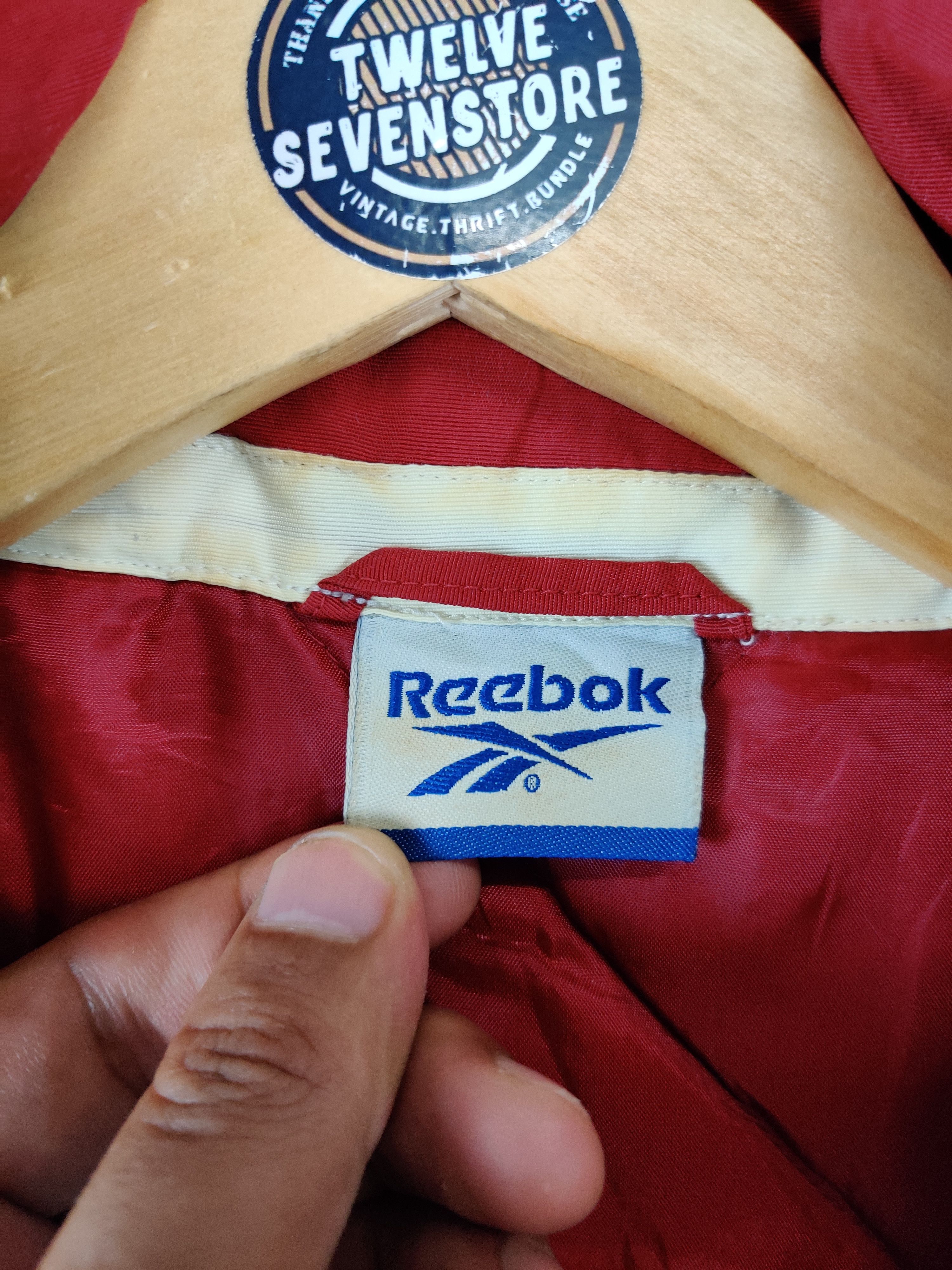 Reebok Vintage Reebok Zipper Windbreaker Jacket Size US M / EU 48-50 / 2 - 9 Thumbnail