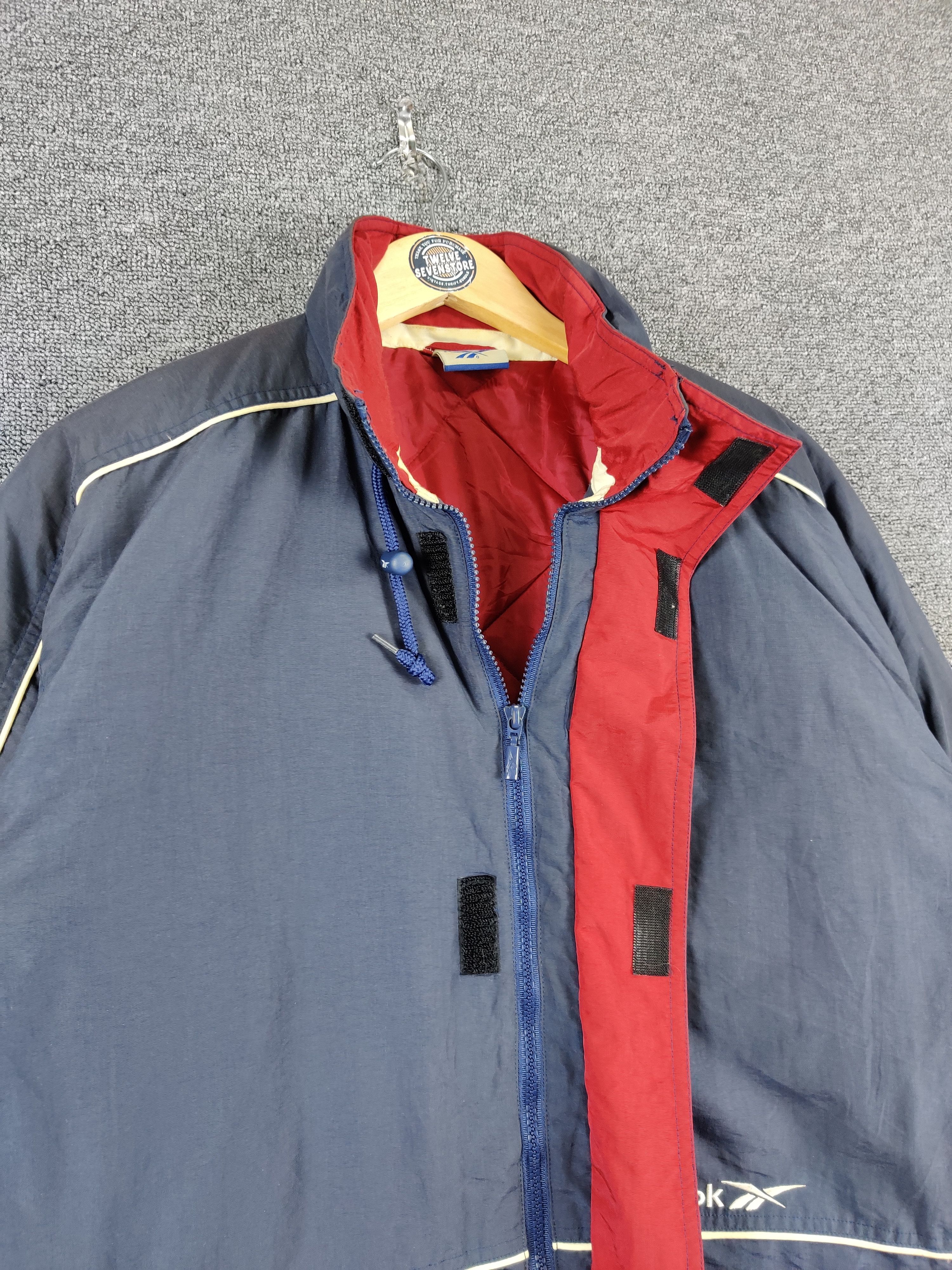 Reebok Vintage Reebok Zipper Windbreaker Jacket Size US M / EU 48-50 / 2 - 6 Thumbnail