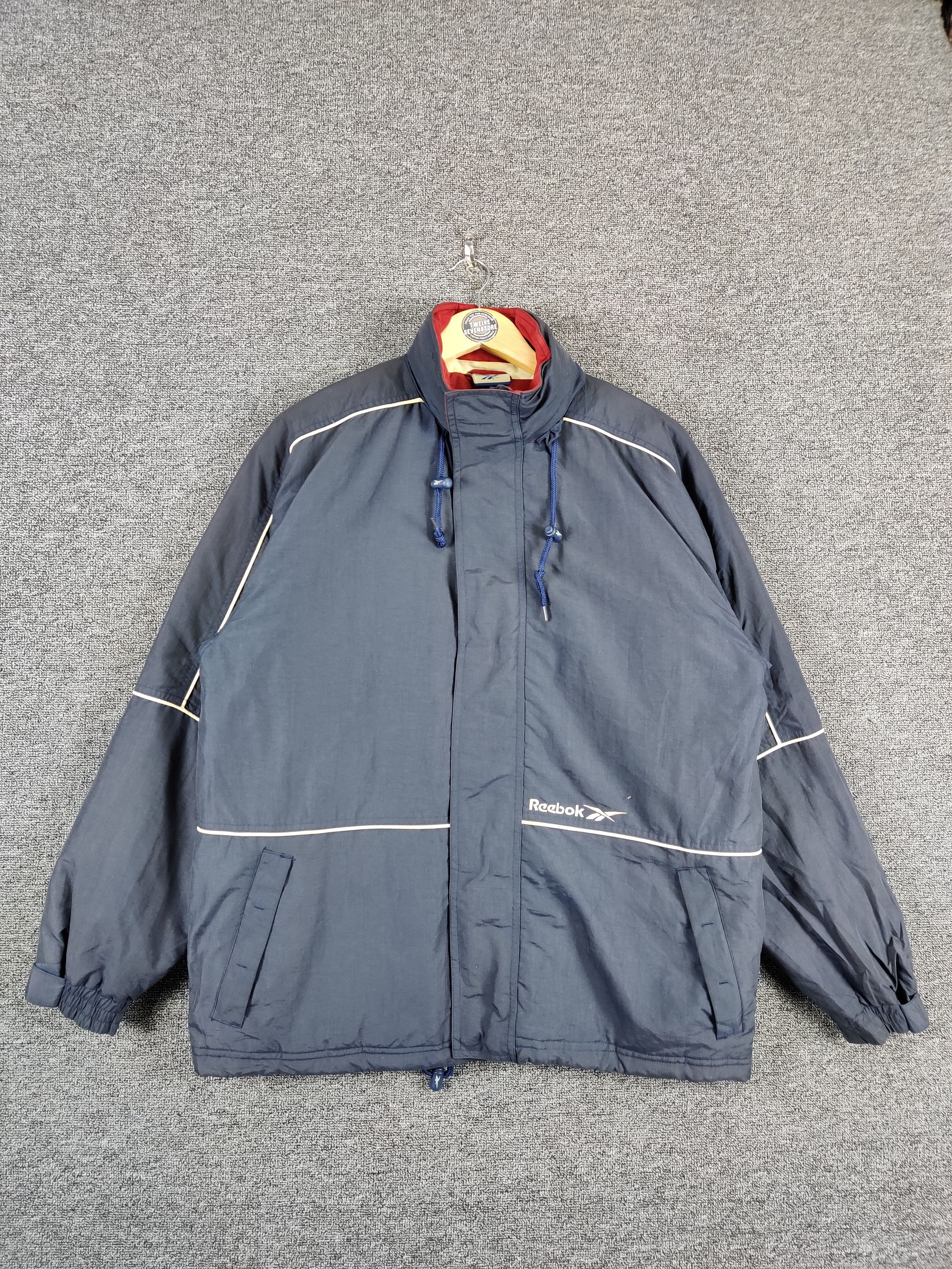 Vintage Reebok Zipper Windbreaker Jacket