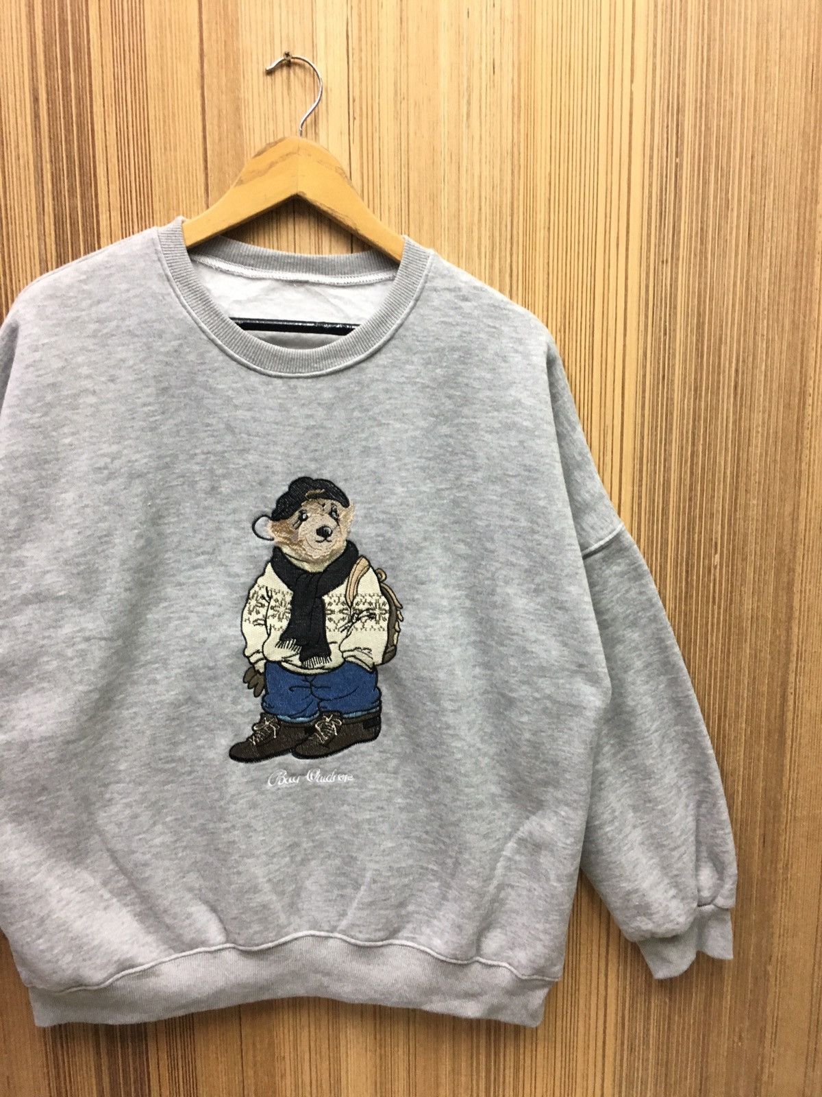 Cartoon Network × Japanese Brand Vintage Bear Hyperbeast Big Print Sweatshirt Size US L / EU 52-54 / 3 - 5 Thumbnail
