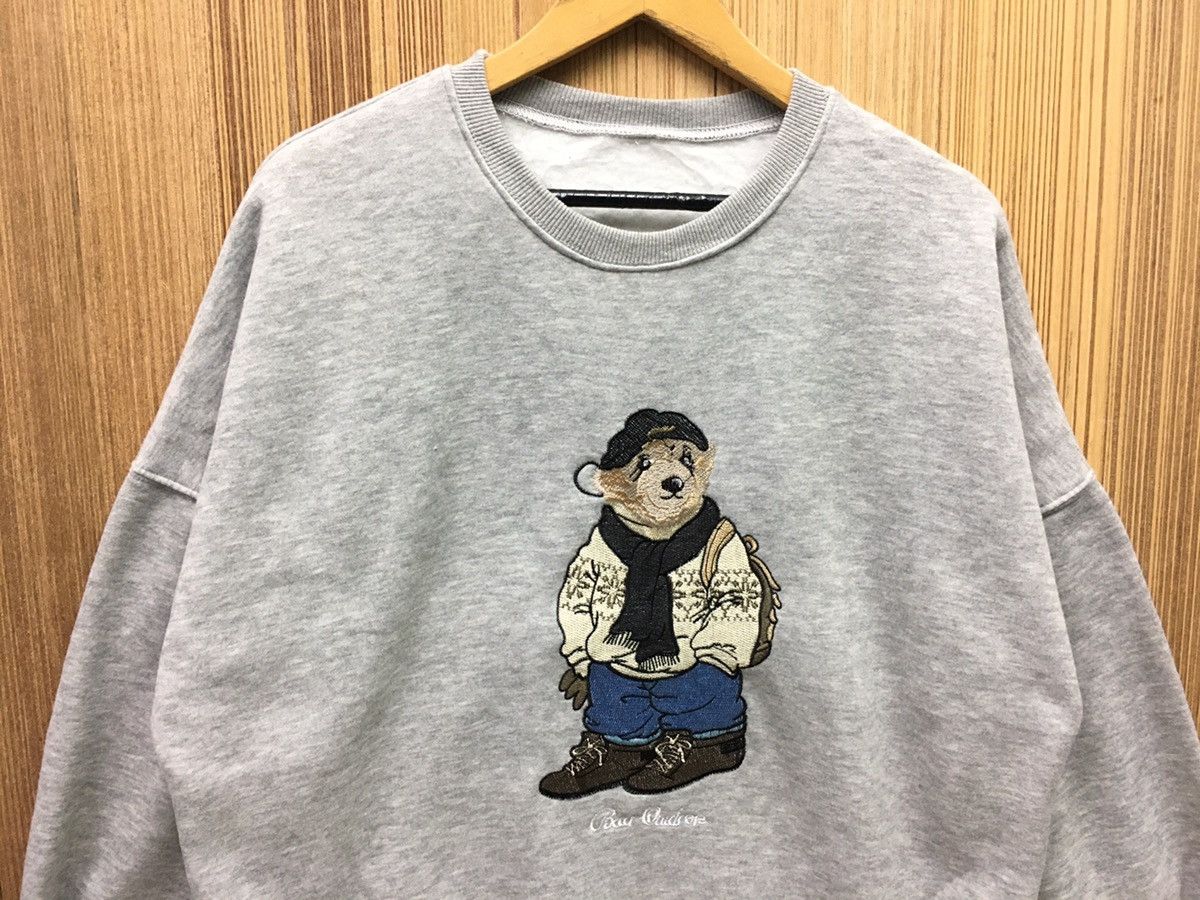 Cartoon Network × Japanese Brand Vintage Bear Hyperbeast Big Print Sweatshirt Size US L / EU 52-54 / 3 - 2 Thumbnail