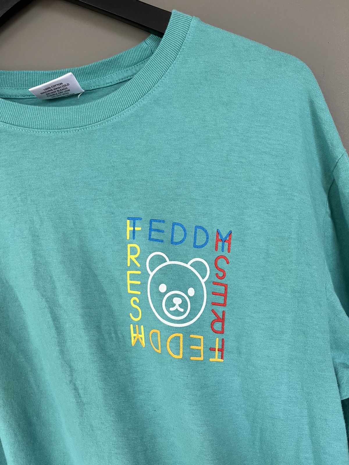 Teddy Fresh Teddy Fresh Bear Turquoise Long Sleeve Size US M / EU 48-50 / 2 - 12 Thumbnail