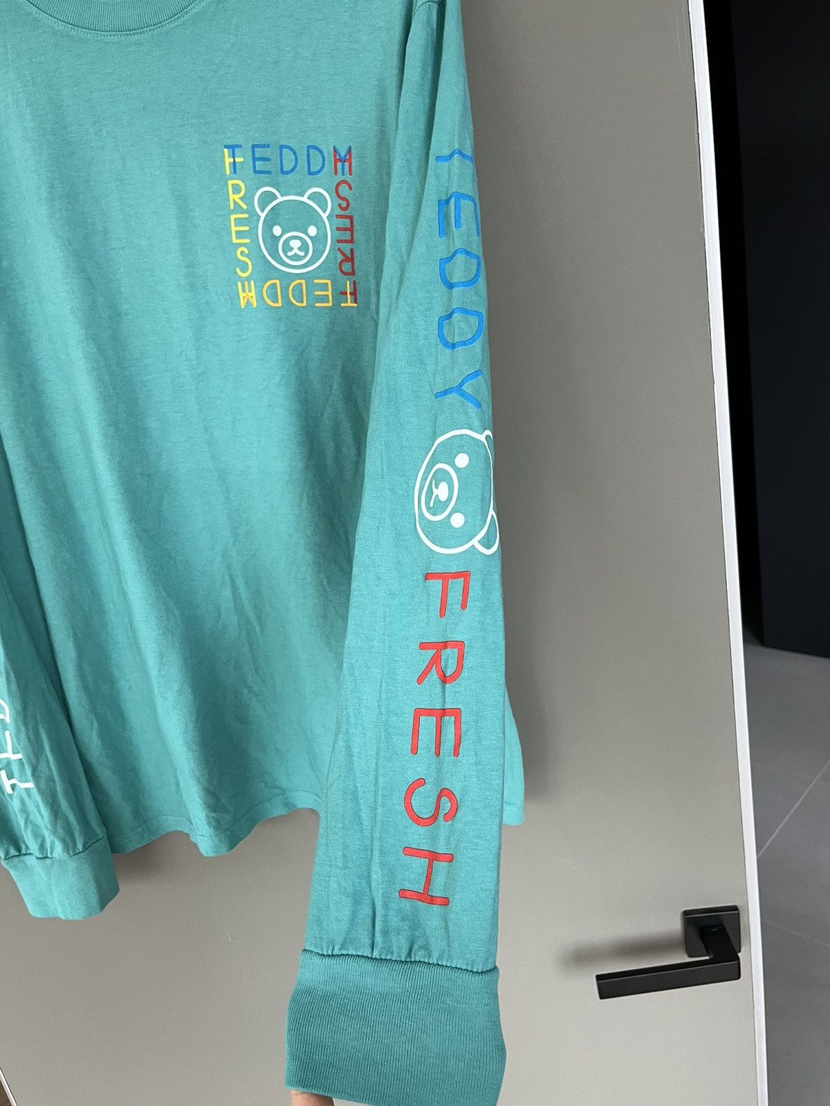 Teddy Fresh Teddy Fresh Bear Turquoise Long Sleeve Size US M / EU 48-50 / 2 - 6 Thumbnail