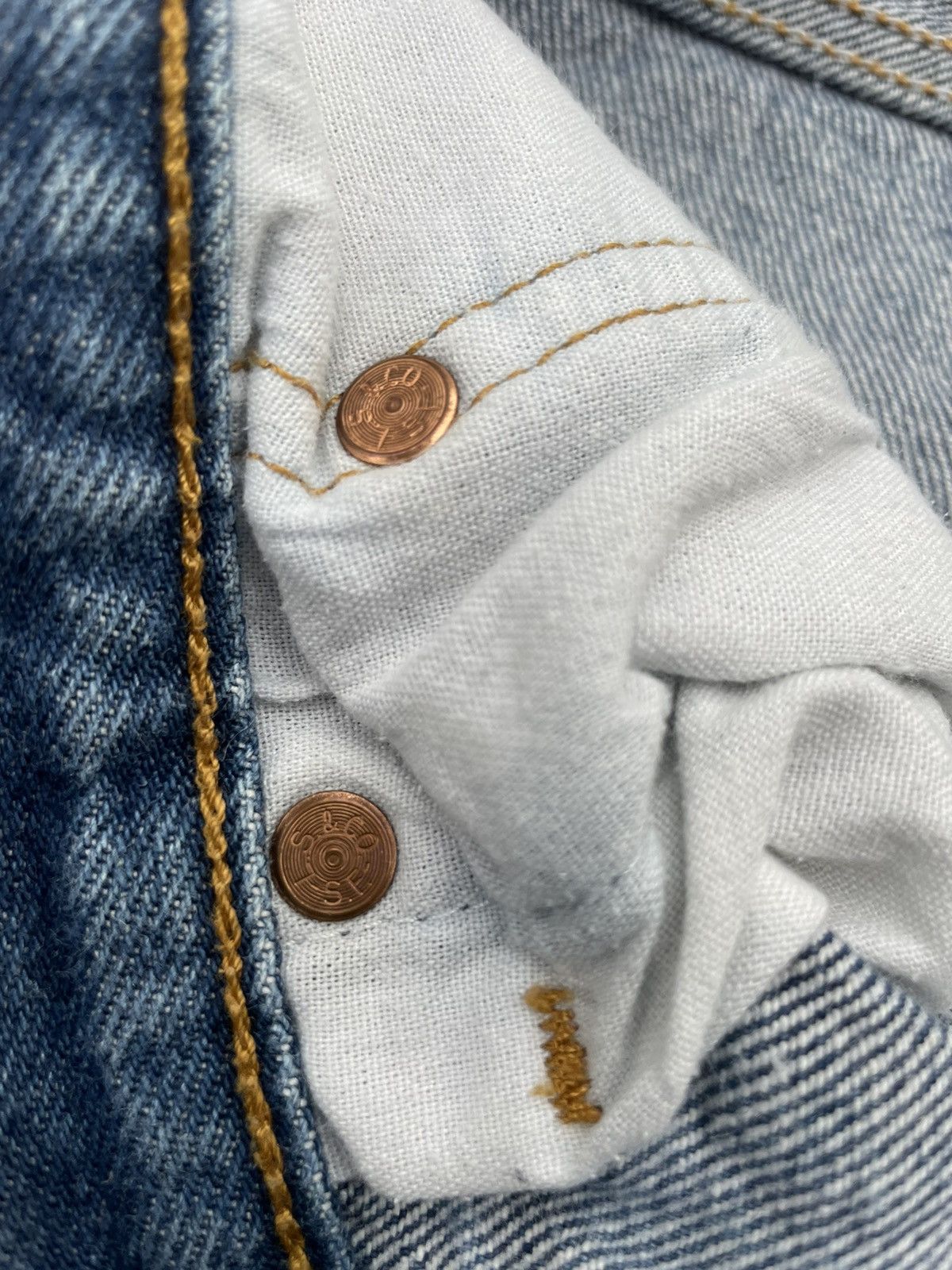 Levi's × Levi's Made & Crafted Levis 501 e Denim Size US 38 / EU 54 - 16 Thumbnail
