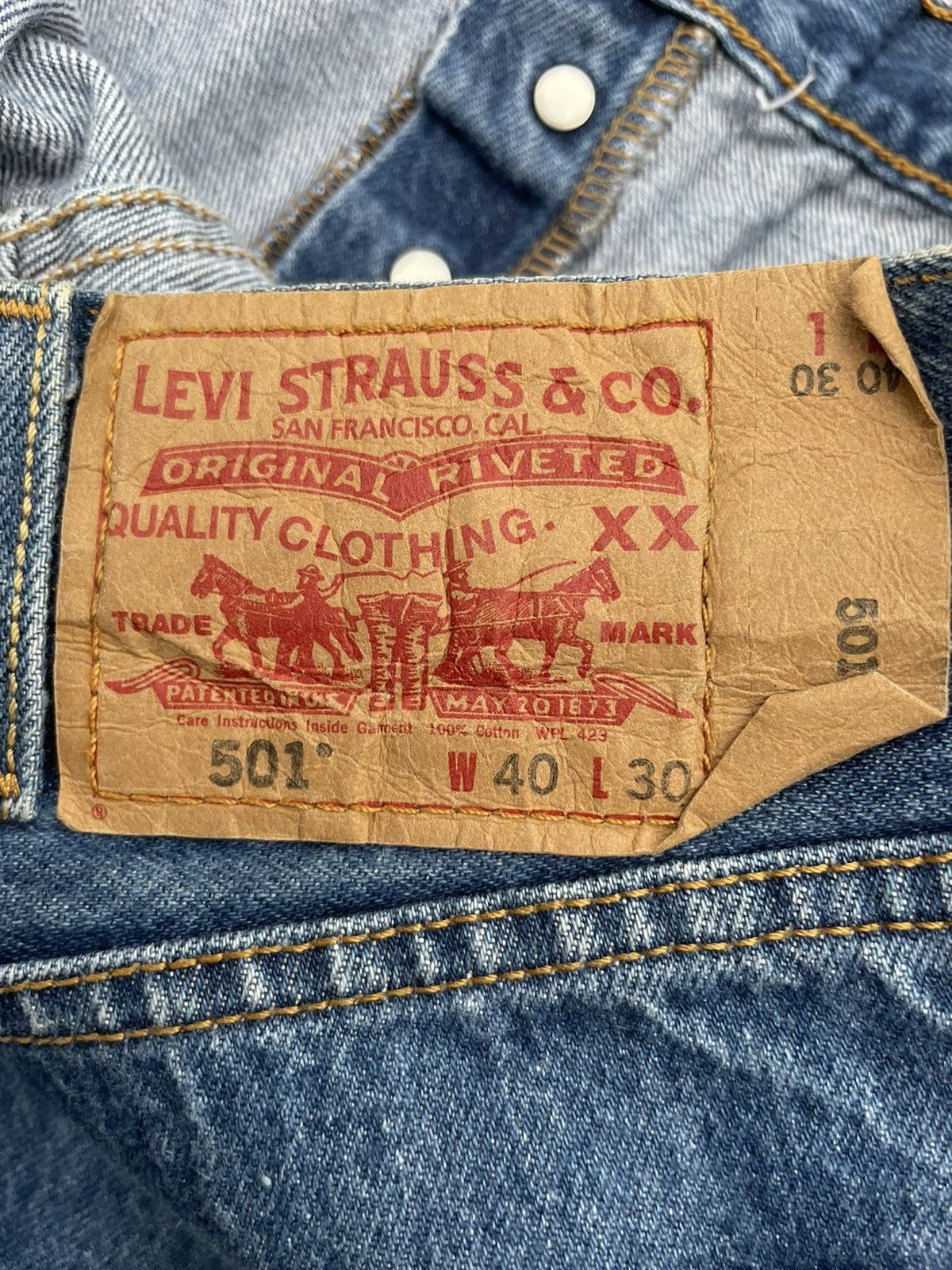 Levi's × Levi's Made & Crafted Levis 501 e Denim Size US 38 / EU 54 - 10 Thumbnail