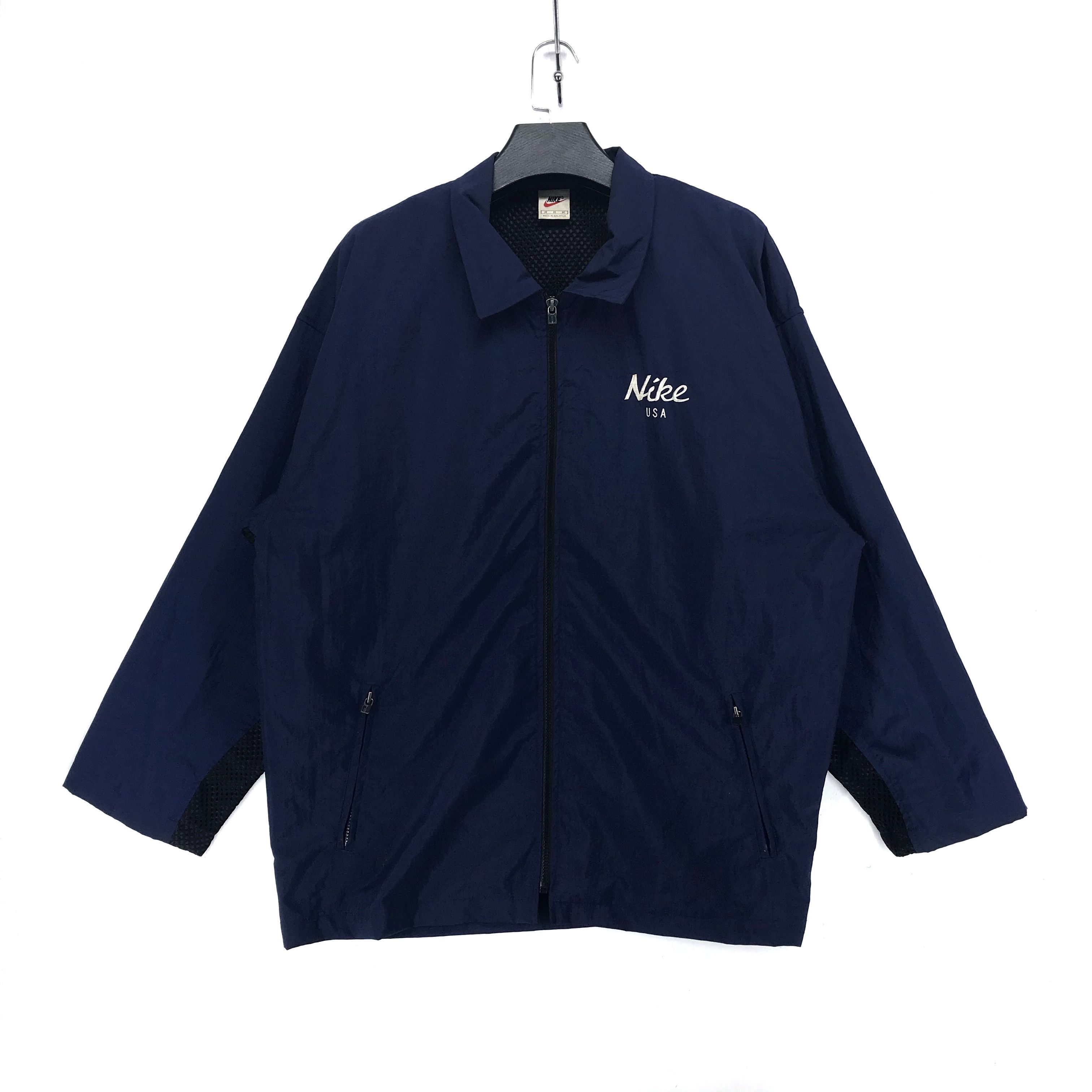 Nike Vintage Nike USA Silver Label Centre Swoosh Jacket #2329-91 Size US M / EU 48-50 / 2 - 3 Thumbnail
