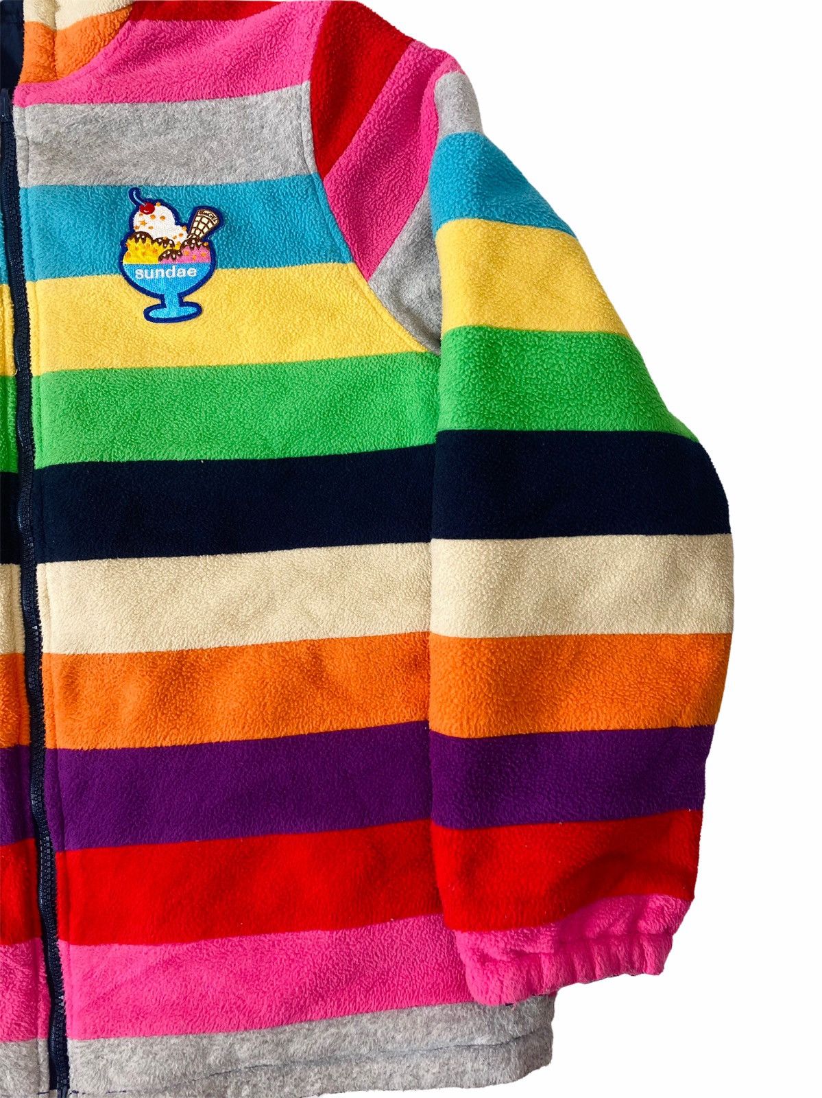 Angel Blue ☠️NEEDGONE☠️1990s Angel Blue Multicolor Reversible Jacket Size US L / EU 52-54 / 3 - 10 Thumbnail
