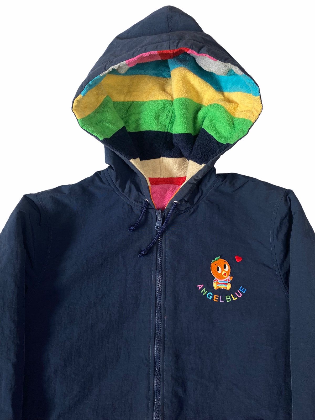 Angel Blue ☠️NEEDGONE☠️1990s Angel Blue Multicolor Reversible Jacket Size US L / EU 52-54 / 3 - 13 Thumbnail