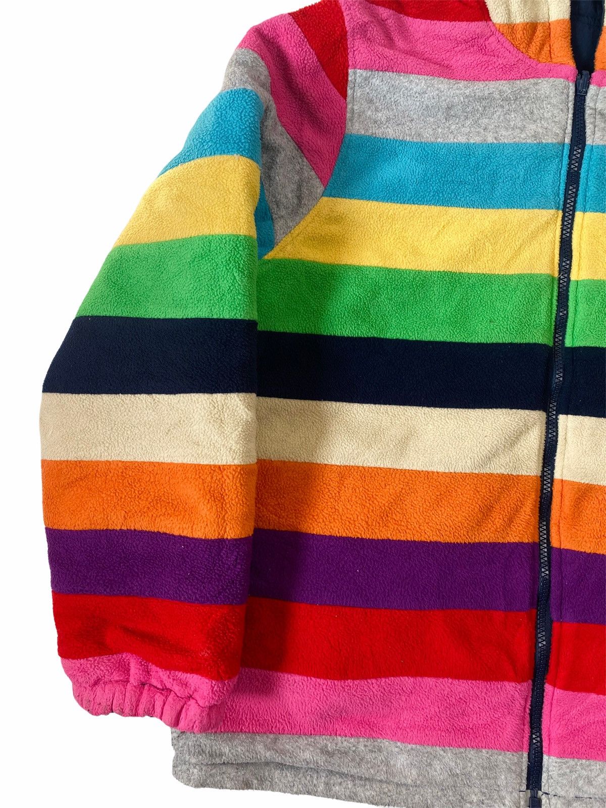 Angel Blue ☠️NEEDGONE☠️1990s Angel Blue Multicolor Reversible Jacket Size US L / EU 52-54 / 3 - 8 Thumbnail