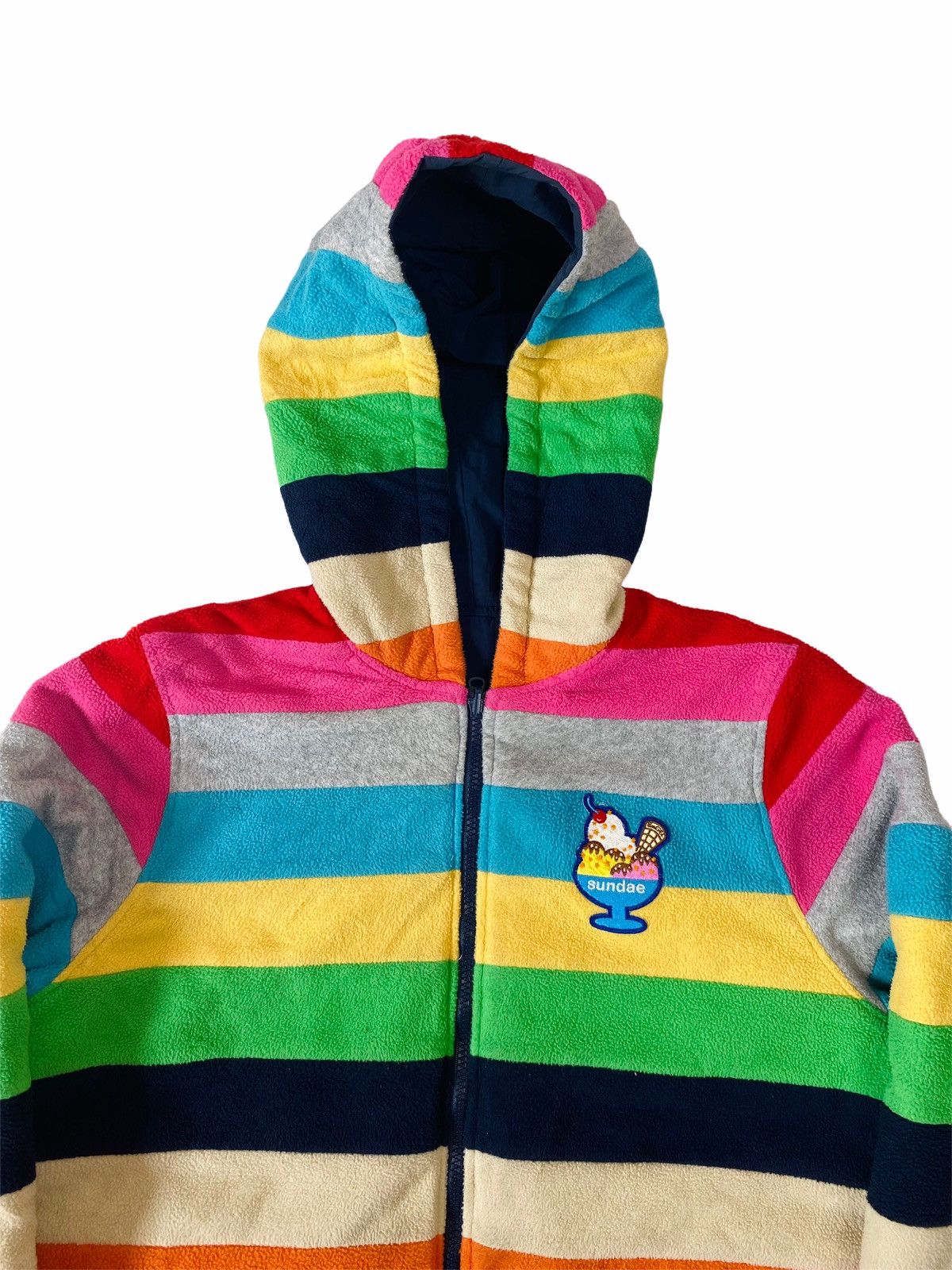 Angel Blue ☠️NEEDGONE☠️1990s Angel Blue Multicolor Reversible Jacket Size US L / EU 52-54 / 3 - 9 Thumbnail