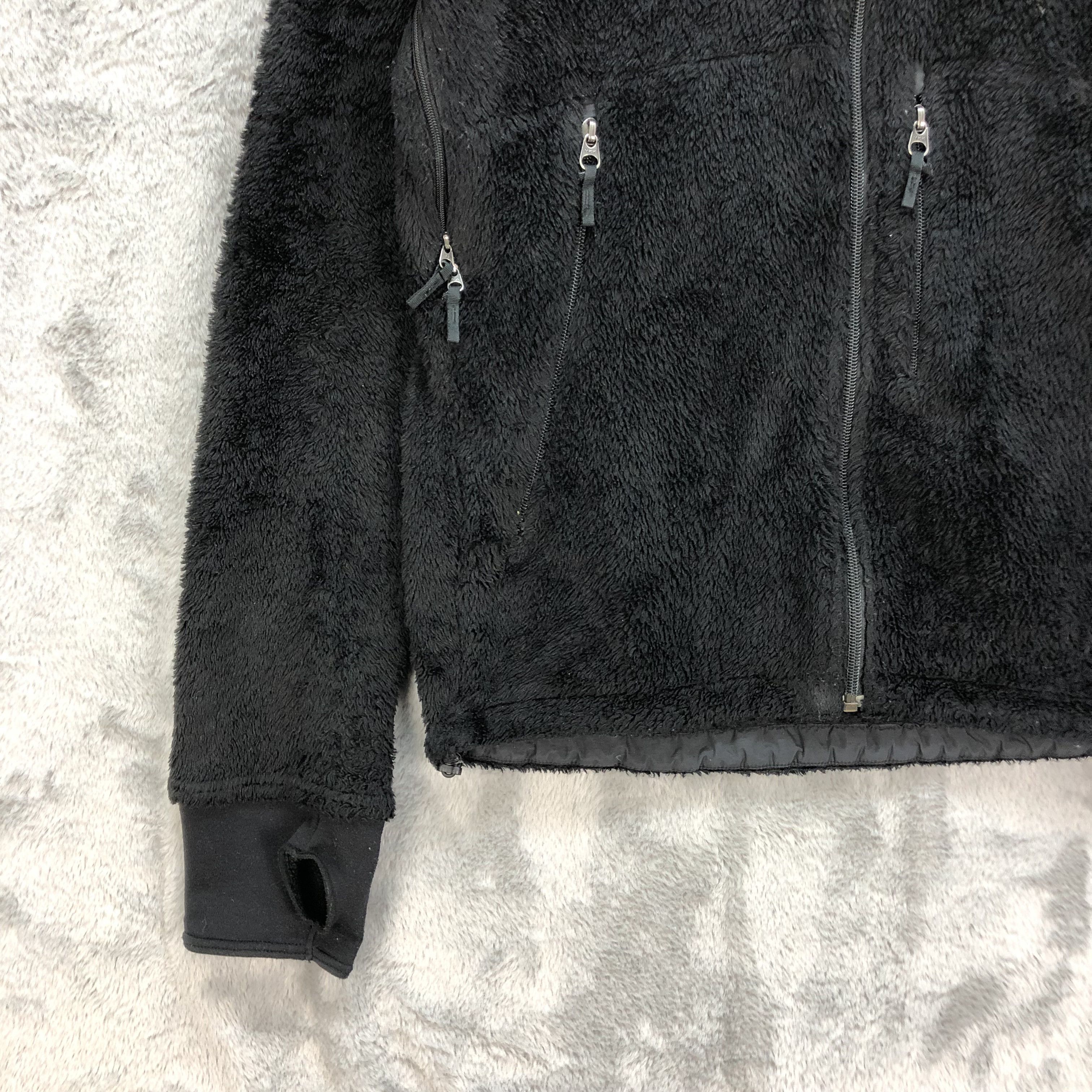 Polartec × The North Face Bondage TNF Multipocket Deep Pile Fleece Jacket #6096-45 Size L / US 10 / IT 46 - 5 Thumbnail
