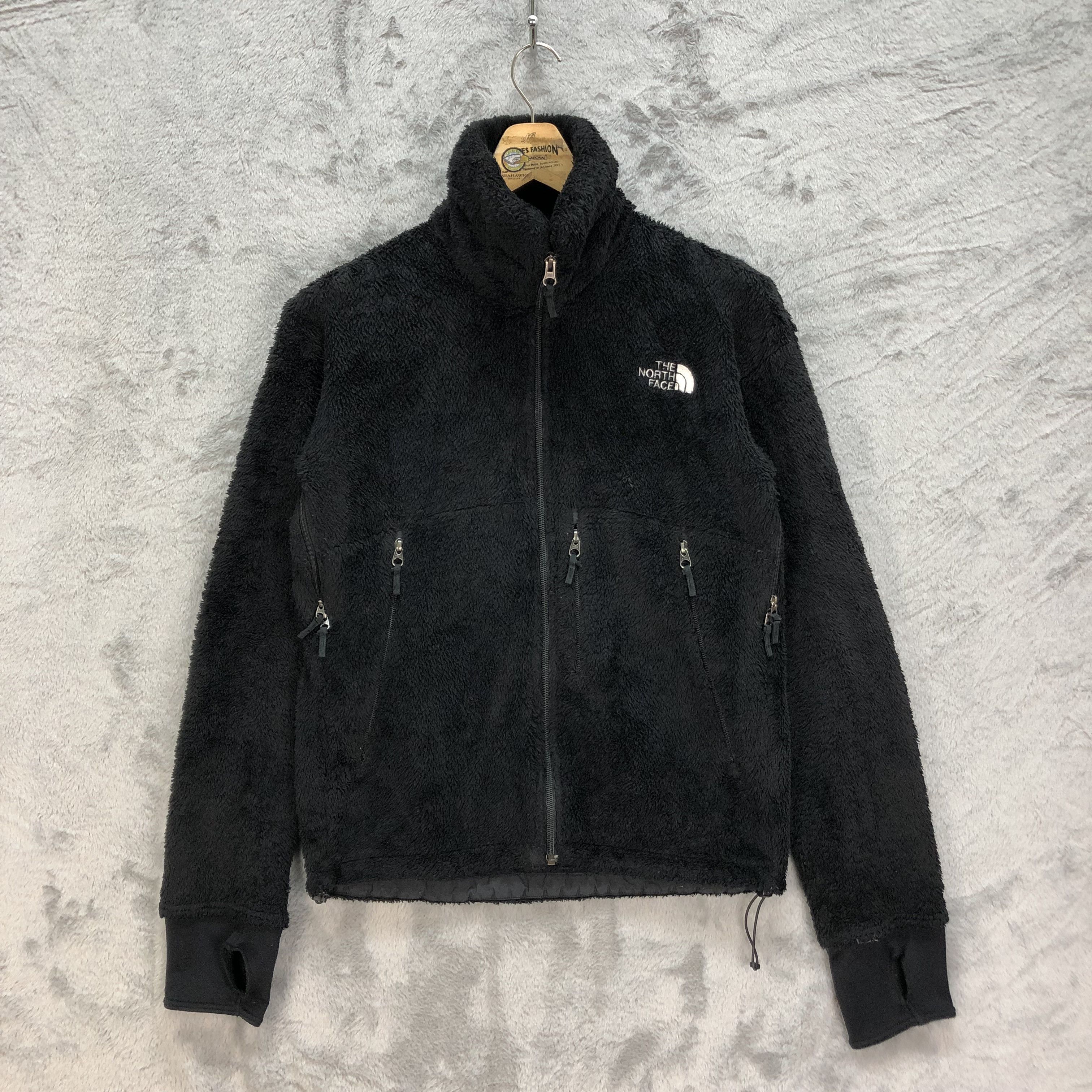 Polartec × The North Face Bondage TNF Multipocket Deep Pile Fleece Jacket #6096-45 Size L / US 10 / IT 46 - 1 Thumbnail