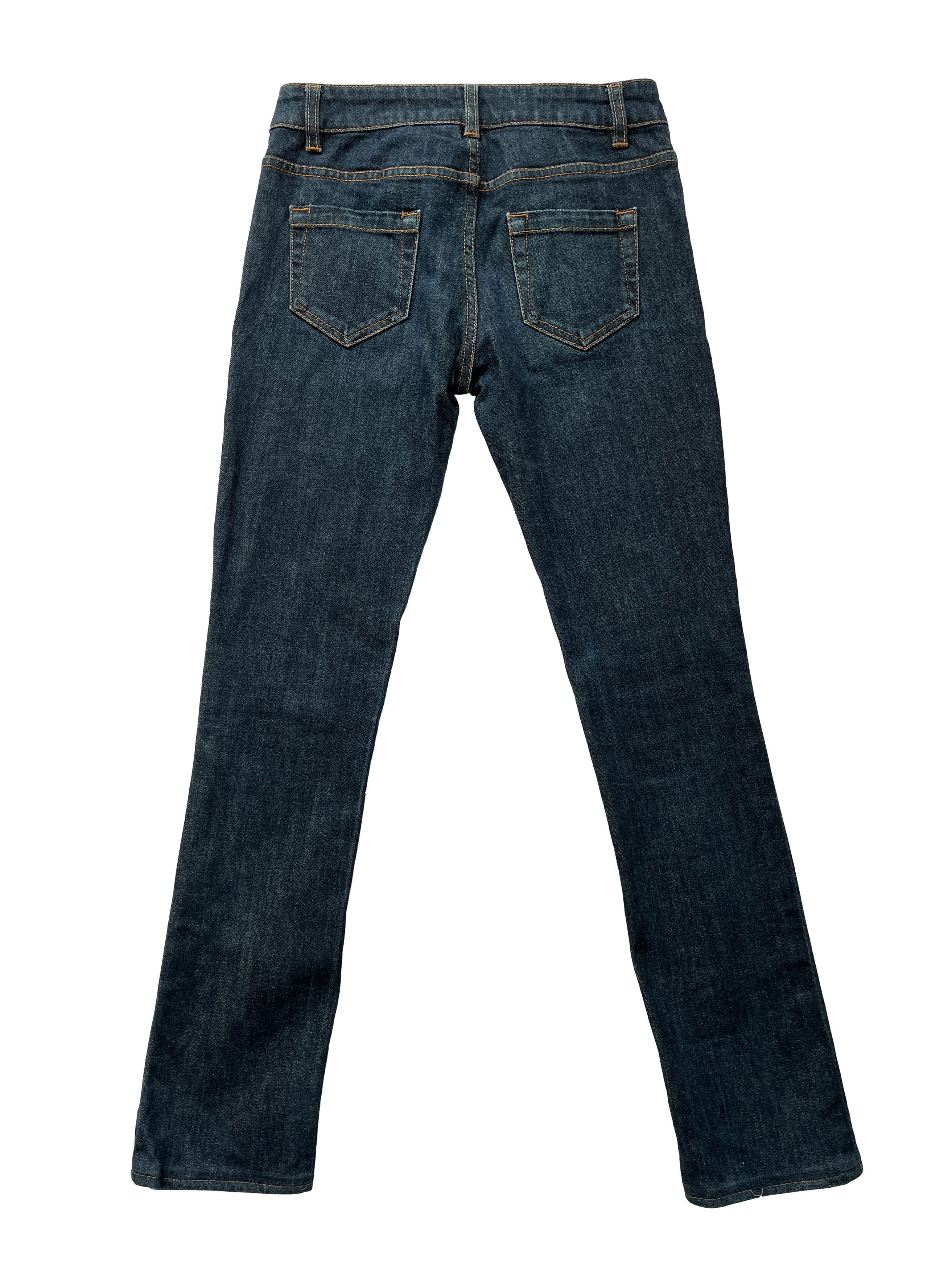 Prada ⚡️QUICK SALE⚡️2001-04 Prada Luna Rossa Denim Jeans Pants Size 25" / US 0 / IT 36 - 2 Thumbnail