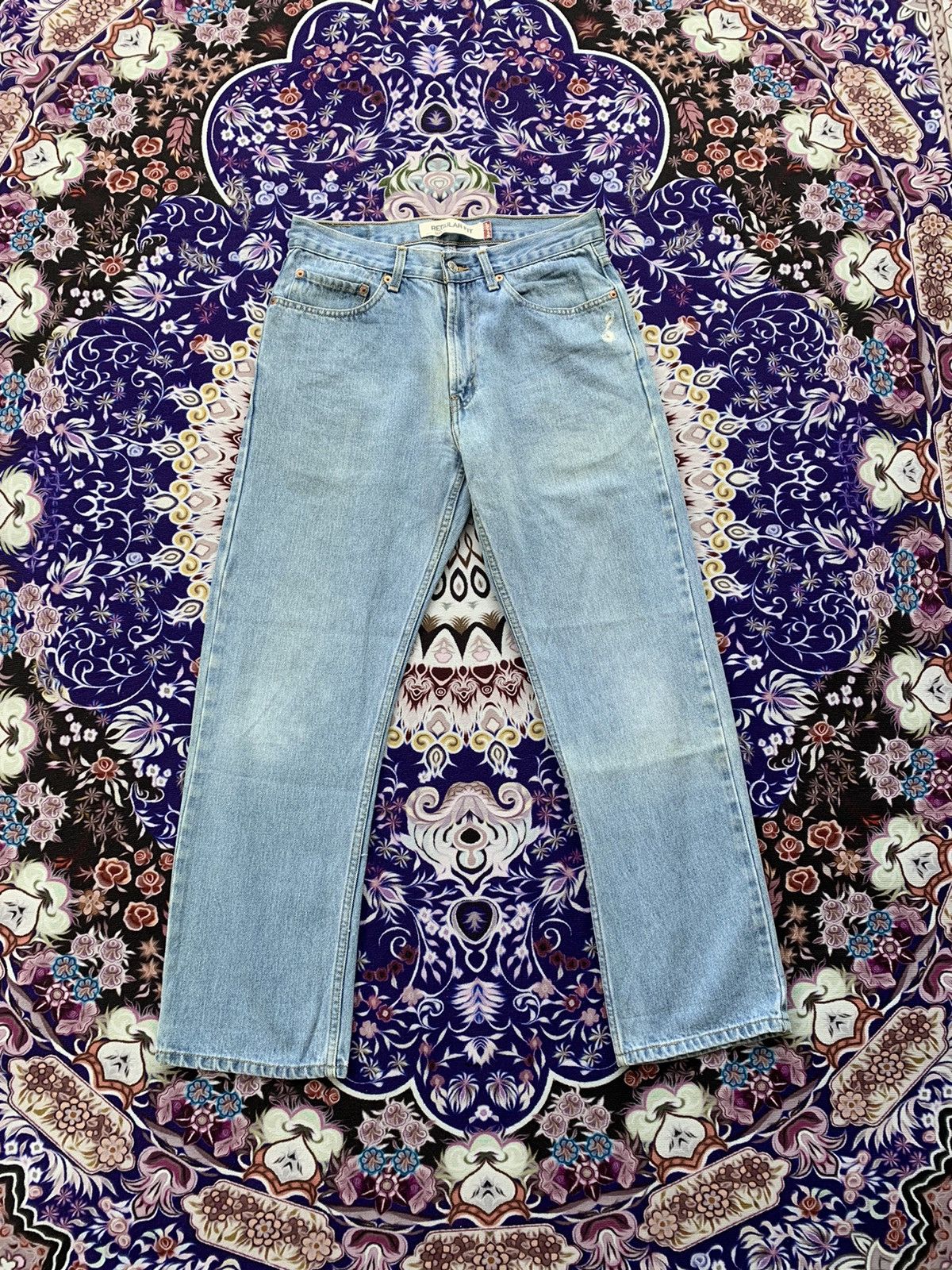 Levi's Light Vintage Levis 505 Distressed Size US 33 - 1 Thumbnail