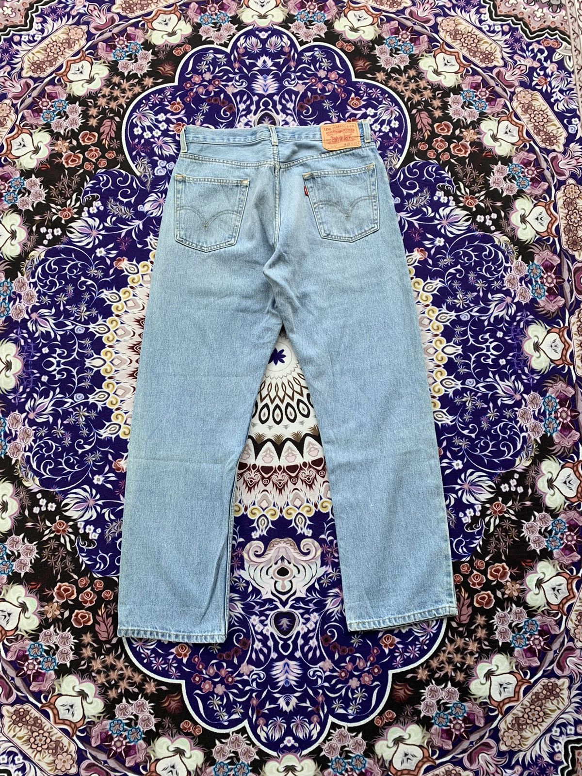 Levi's Light Vintage Levis 505 Distressed Size US 33 - 8 Thumbnail