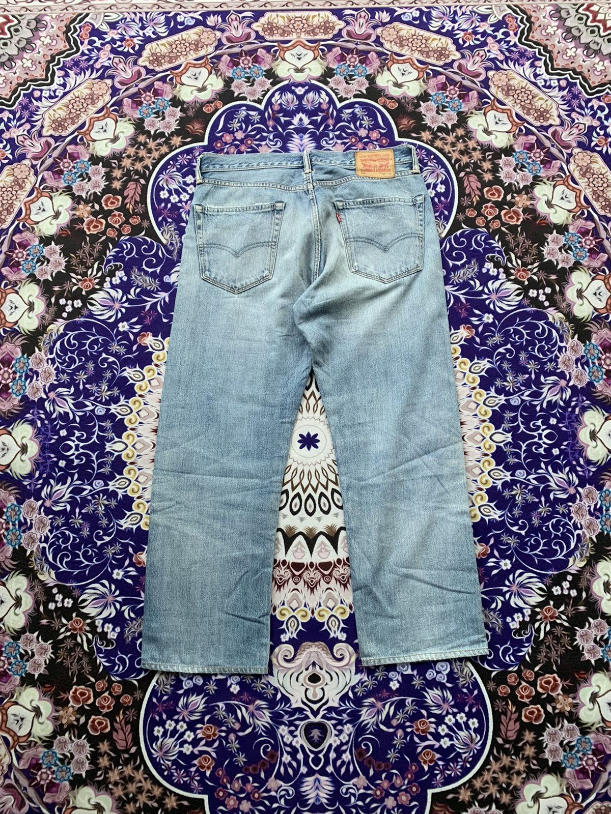 Levi's Levis 505 Distressed Denim Size US 34 / EU 50 - 9 Thumbnail