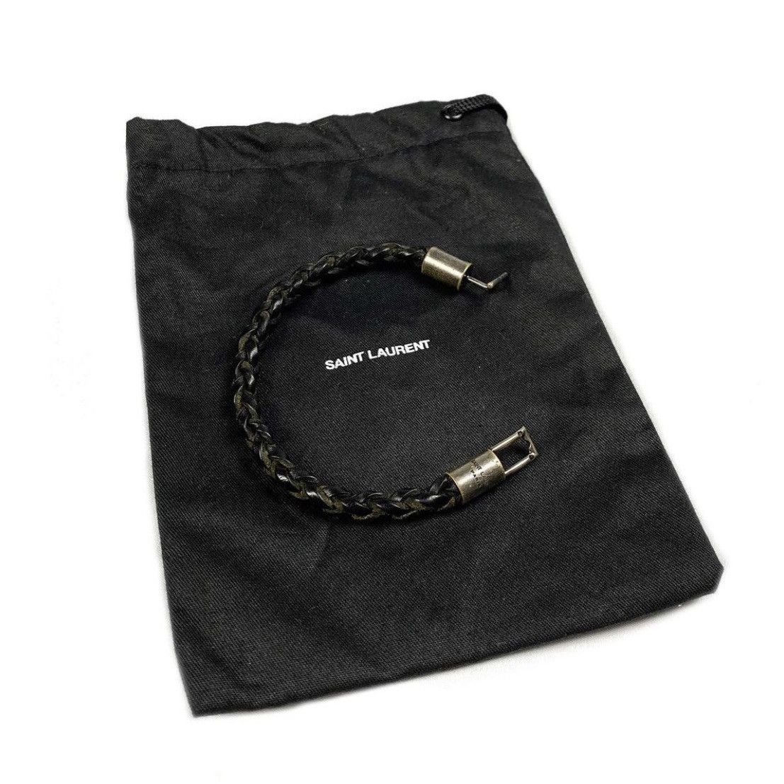 Saint Laurent Paris SAINT LAURENT PARIS SS15 LEATHER BRACELET Size ONE SIZE - 2 Thumbnail