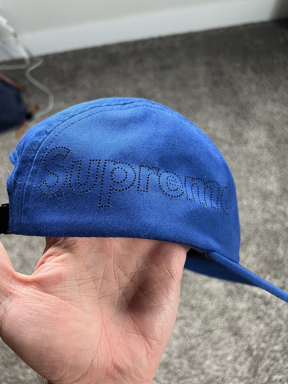 5 panel supreme hat best sale