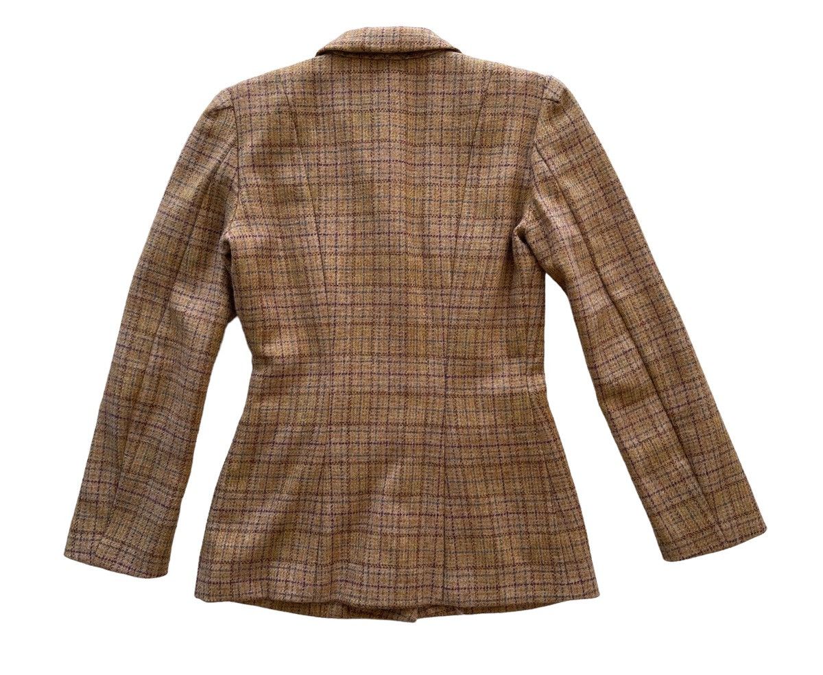 Anna Sui × Designer Anna Sui Tartan Coat Jacket Size XS / US 0-2 / IT 36-38 - 3 Thumbnail