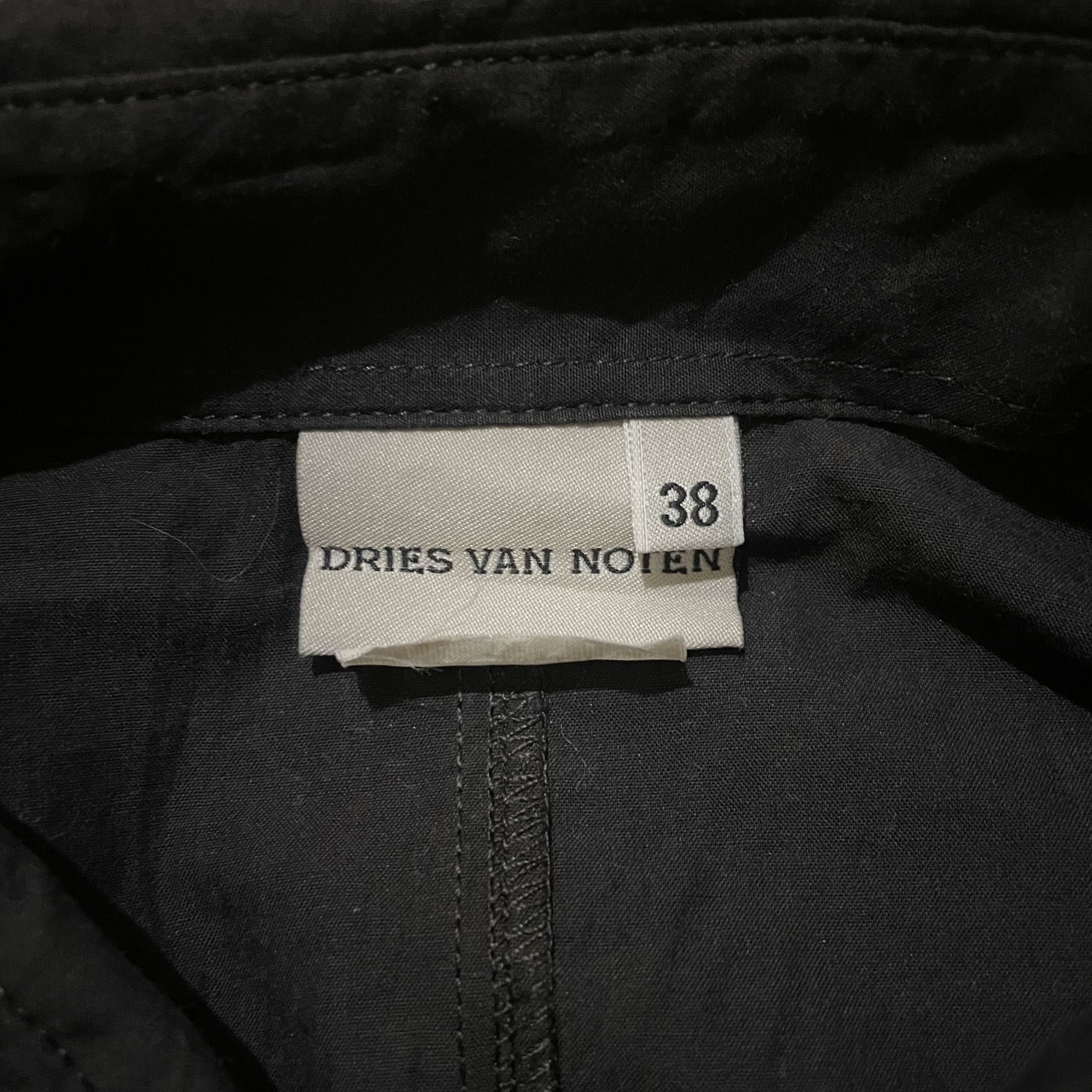 Dries Van Noten Dries Van Noten Zip Up Shirts Size US S / EU 44-46 / 1 - 4 Thumbnail