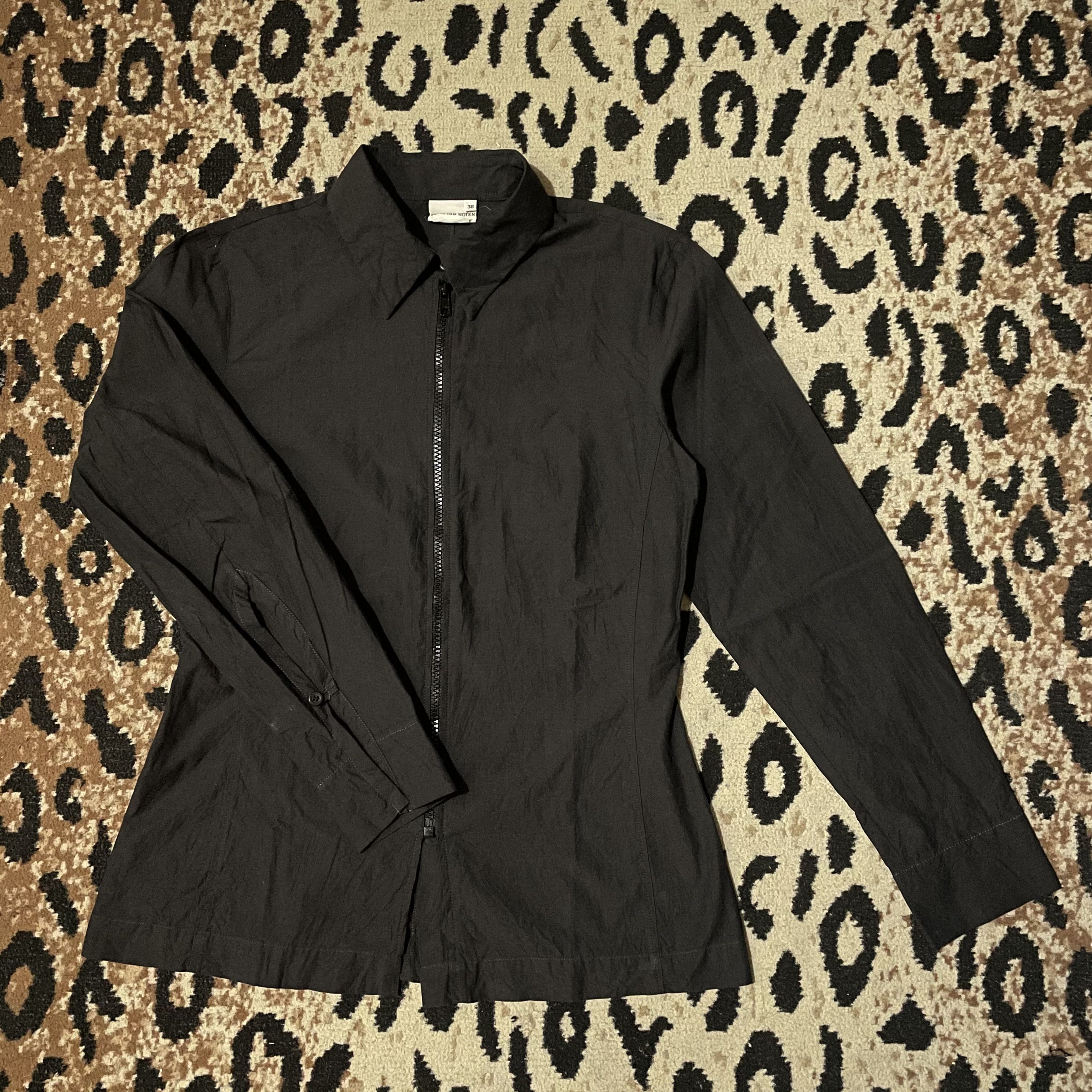 Dries Van Noten Dries Van Noten Zip Up Shirts Size US S / EU 44-46 / 1 - 1 Thumbnail