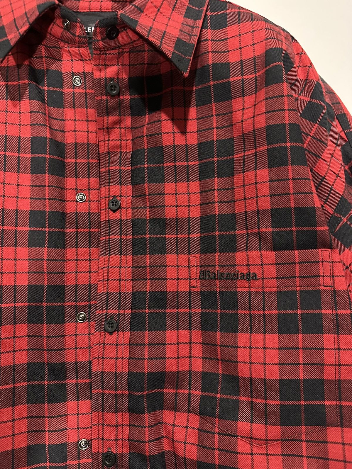 Balenciaga Balenciaga FW2020 Quilted Flannel/Shirt Size US L / EU 52-54 / 3 - 6 Thumbnail