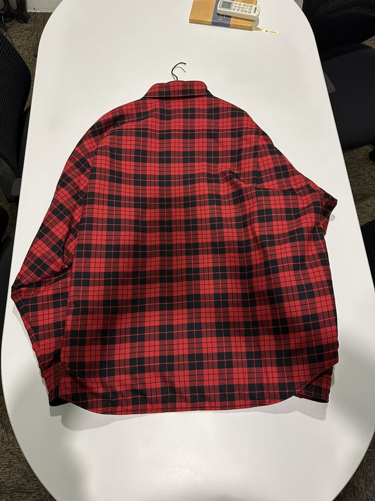 Balenciaga Balenciaga FW2020 Quilted Flannel/Shirt Size US L / EU 52-54 / 3 - 4 Thumbnail