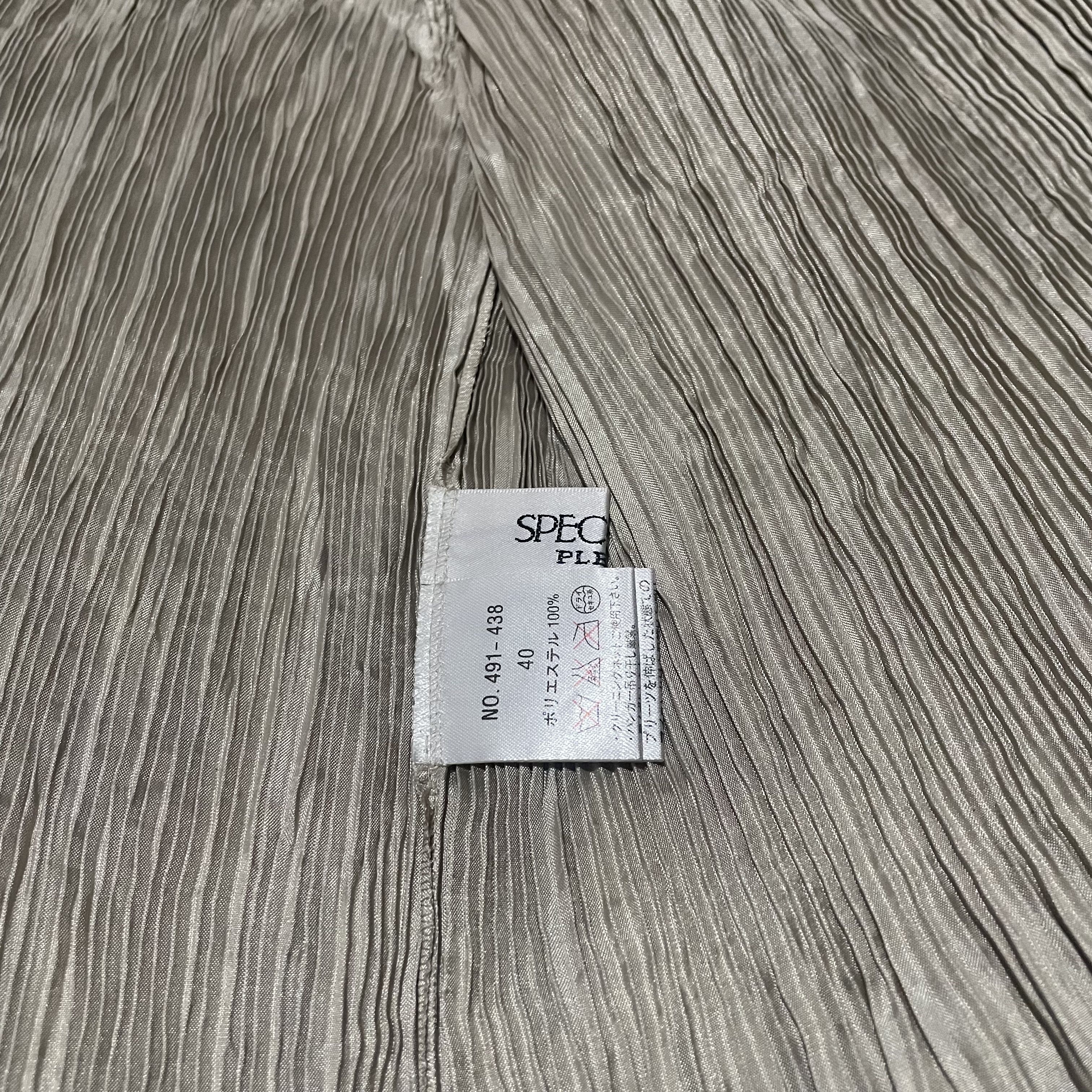 Designer Specchio pleats Shirts Size US XXS / EU 40 - 3 Thumbnail