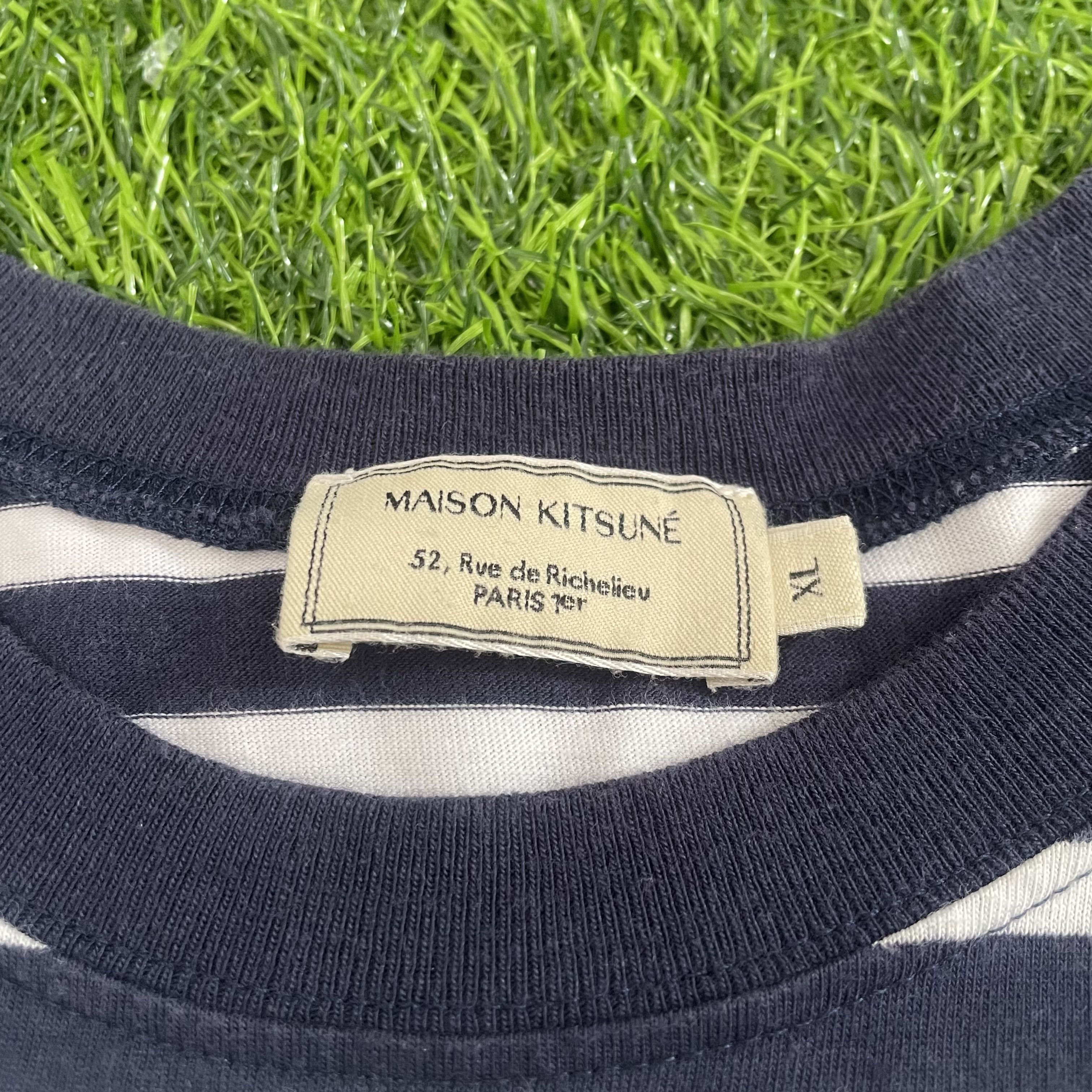 Maison Kitsune Maison Kitsune Longsleeve Size US XL / EU 56 / 4 - 5 Thumbnail