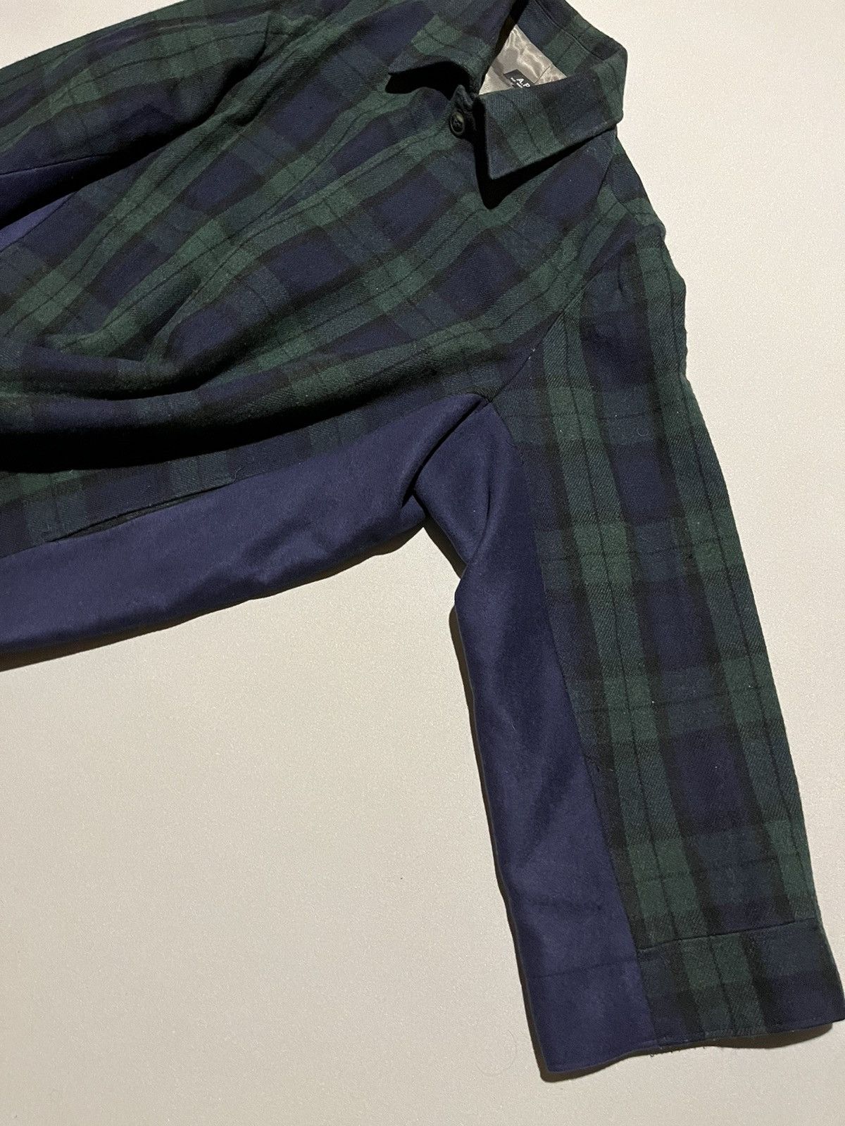 A.P.C. A.P.C. Black Watch Tartan Wool Oversized Coat Size US L / EU 52-54 / 3 - 5 Thumbnail