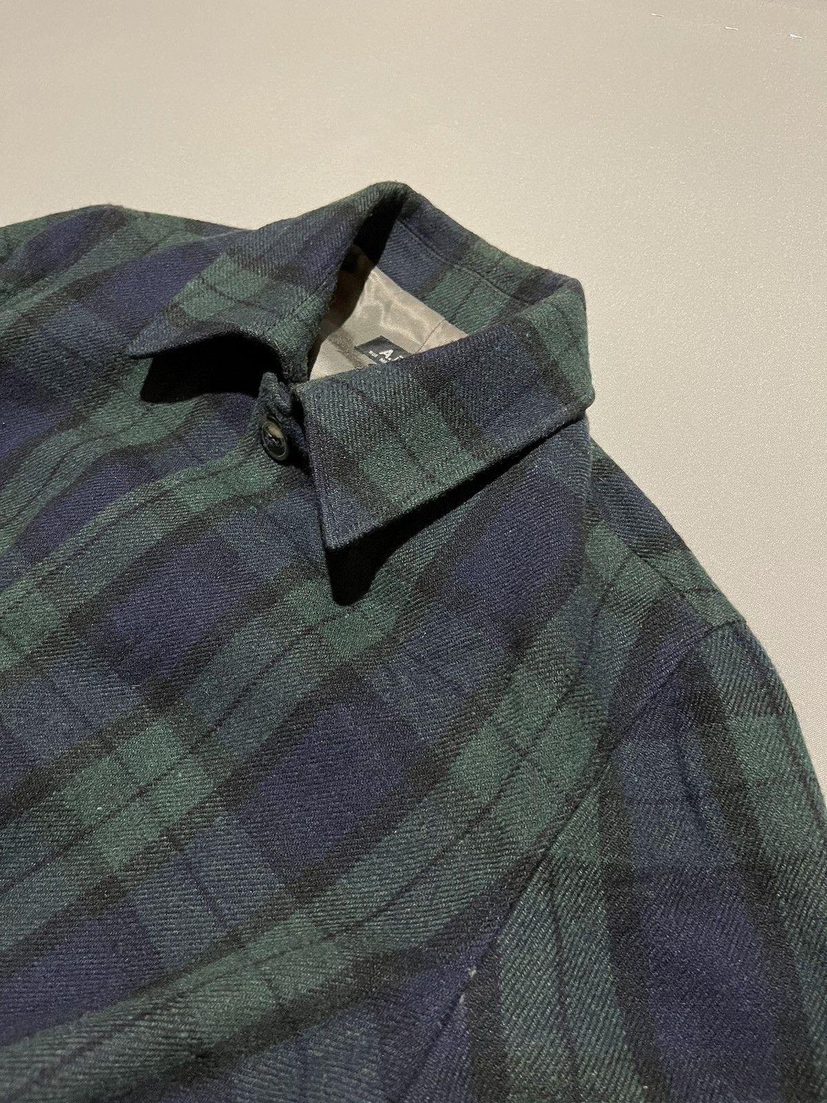 A.P.C. A.P.C. Black Watch Tartan Wool Oversized Coat Size US L / EU 52-54 / 3 - 6 Thumbnail