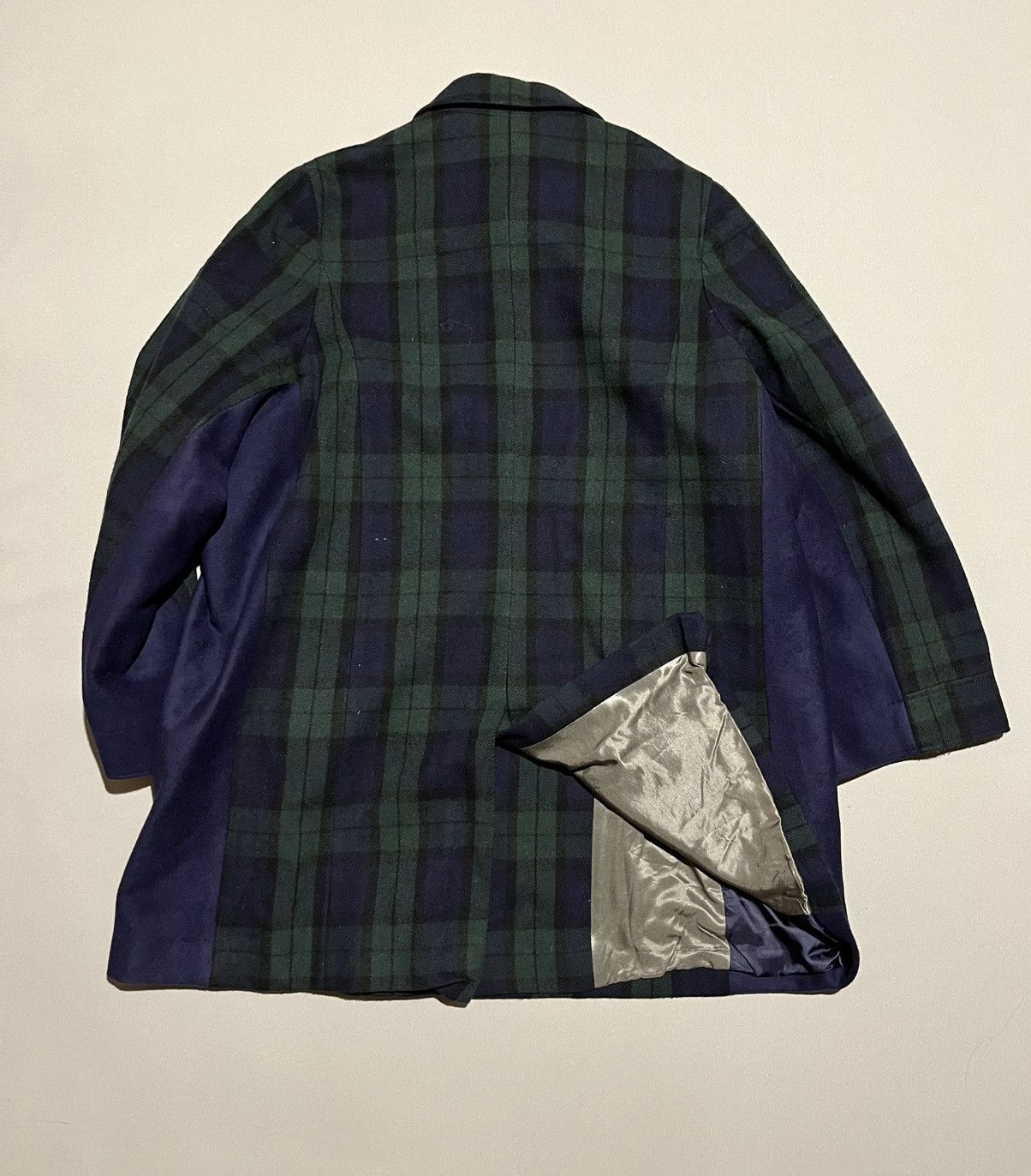A.P.C. A.P.C. Black Watch Tartan Wool Oversized Coat Size US L / EU 52-54 / 3 - 11 Thumbnail