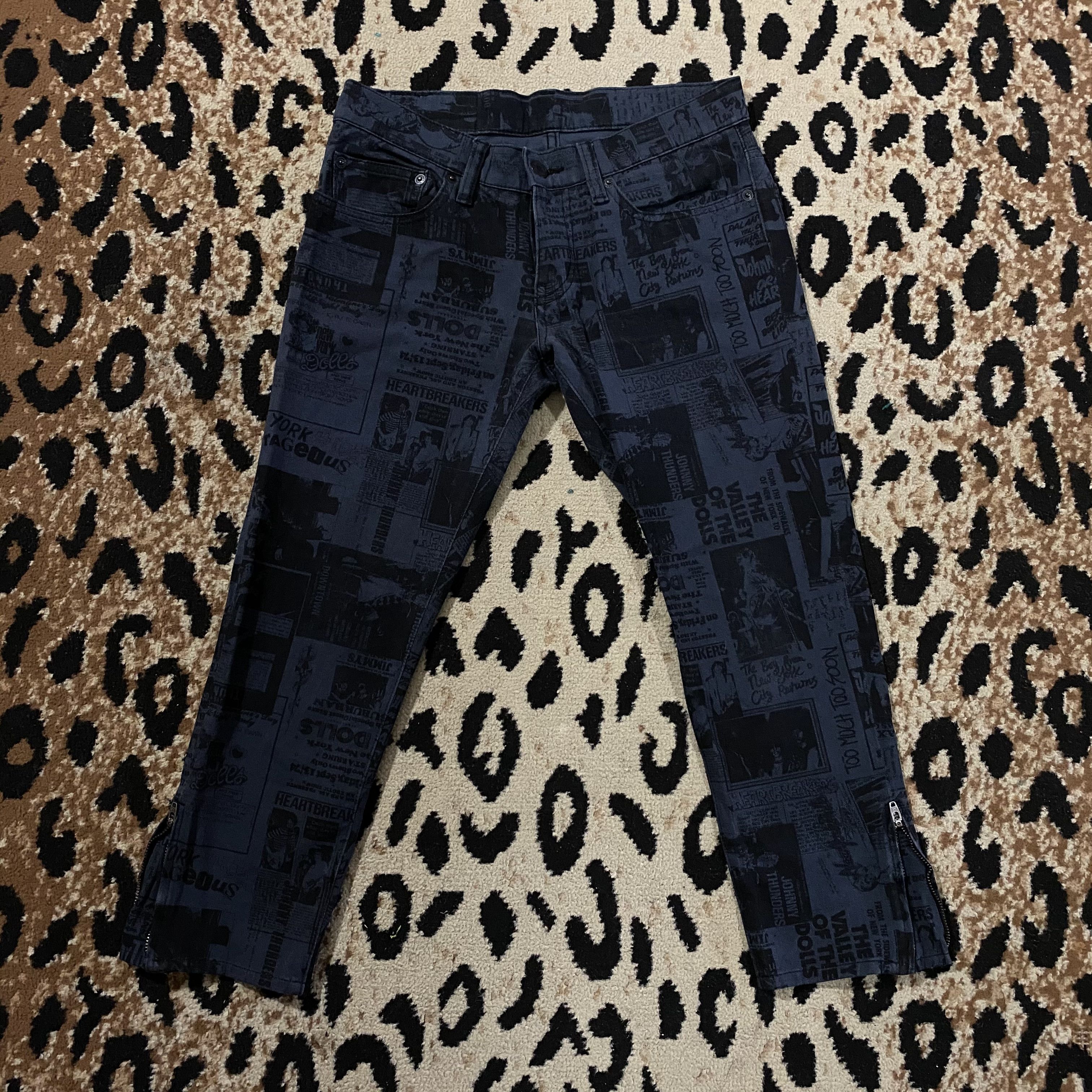 Hysteric Glamour Hysteric Glamour New York Dolls 3/4 pants Size US 28 / EU 44 - 1 Thumbnail
