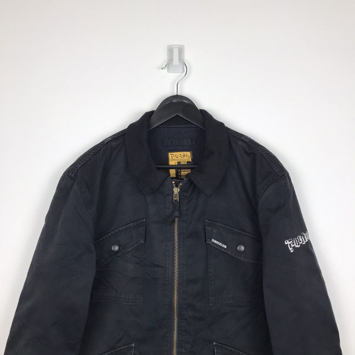 Designer × Tenderloin × Vintage Vintage 90s Japanese Workwear Tenderloin Dripper Jacket Size US M / EU 48-50 / 2 - 4 Thumbnail