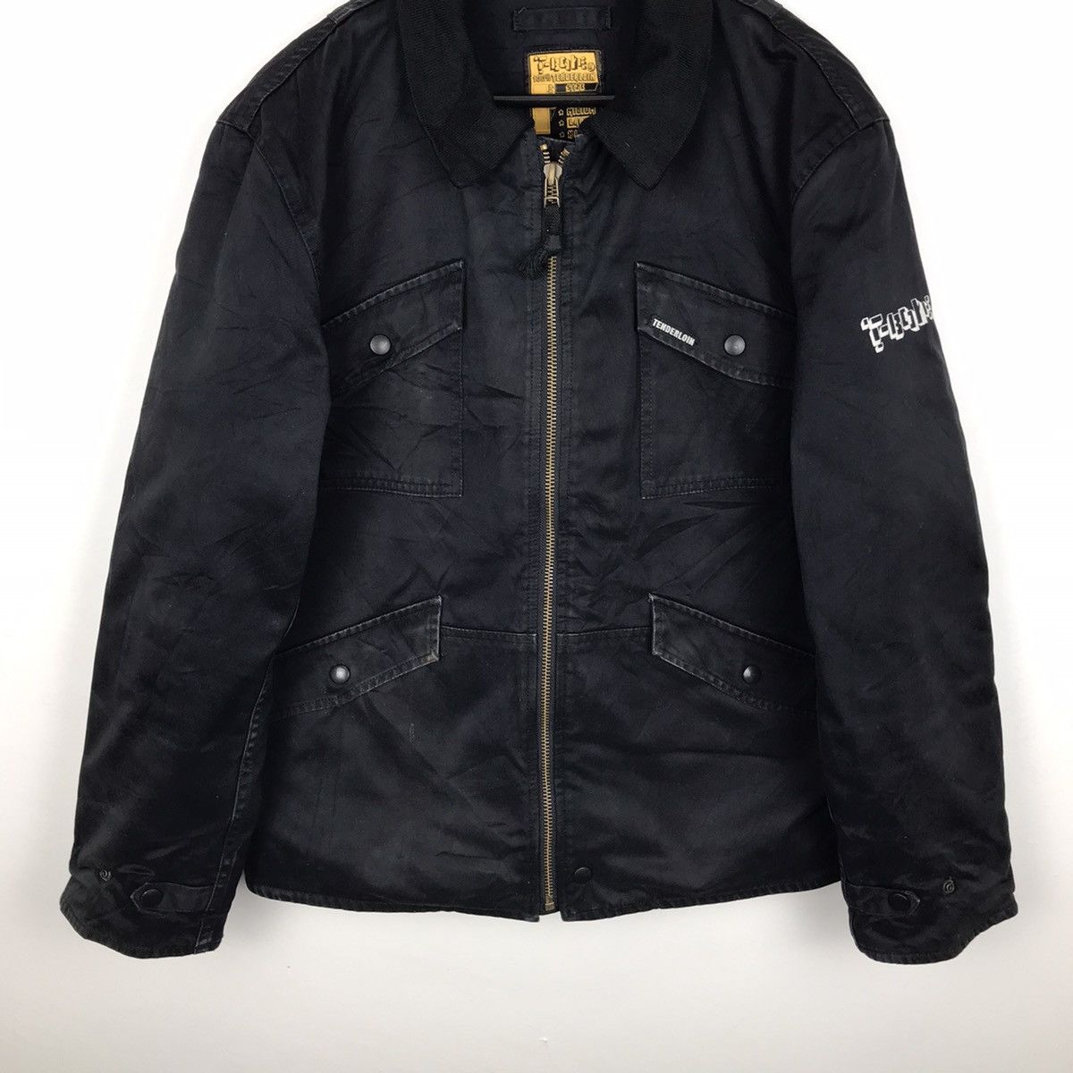 Designer × Tenderloin × Vintage Vintage 90s Japanese Workwear Tenderloin Dripper Jacket Size US M / EU 48-50 / 2 - 5 Thumbnail