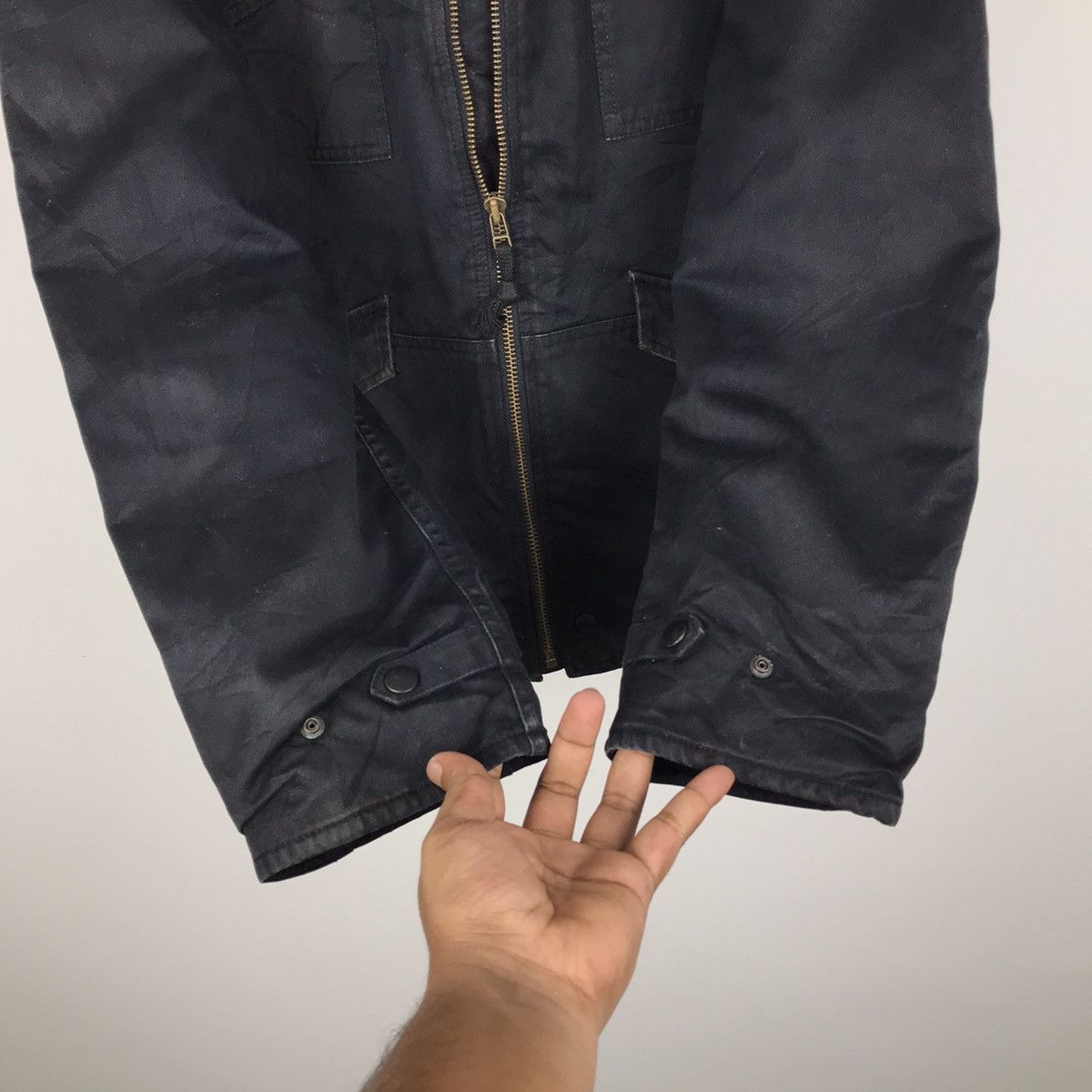 Designer × Tenderloin × Vintage Vintage 90s Japanese Workwear Tenderloin Dripper Jacket Size US M / EU 48-50 / 2 - 9 Thumbnail