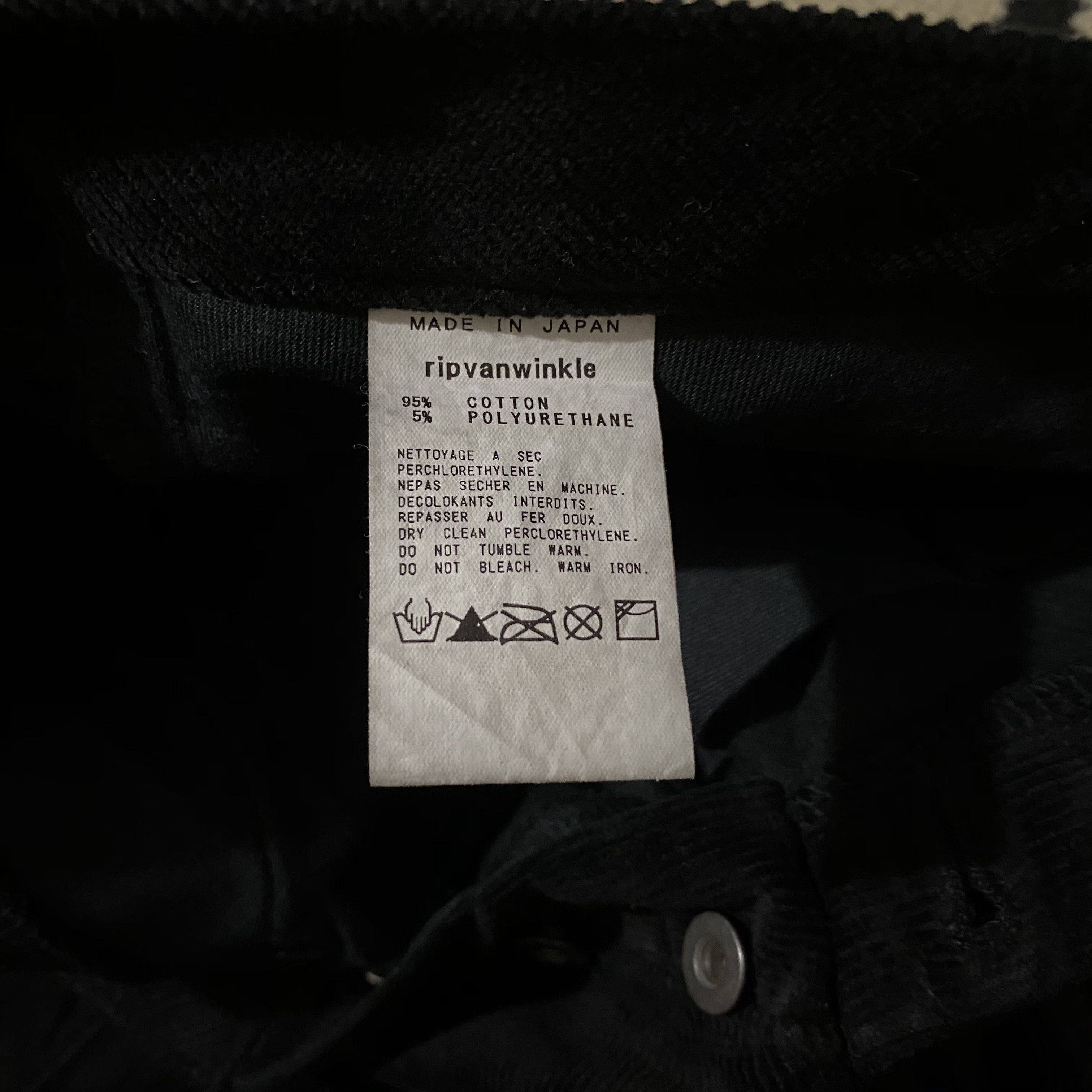 RIPVANWINKLE RVW Japan Corduroy Pants Size US 32 / EU 48 - 6 Thumbnail