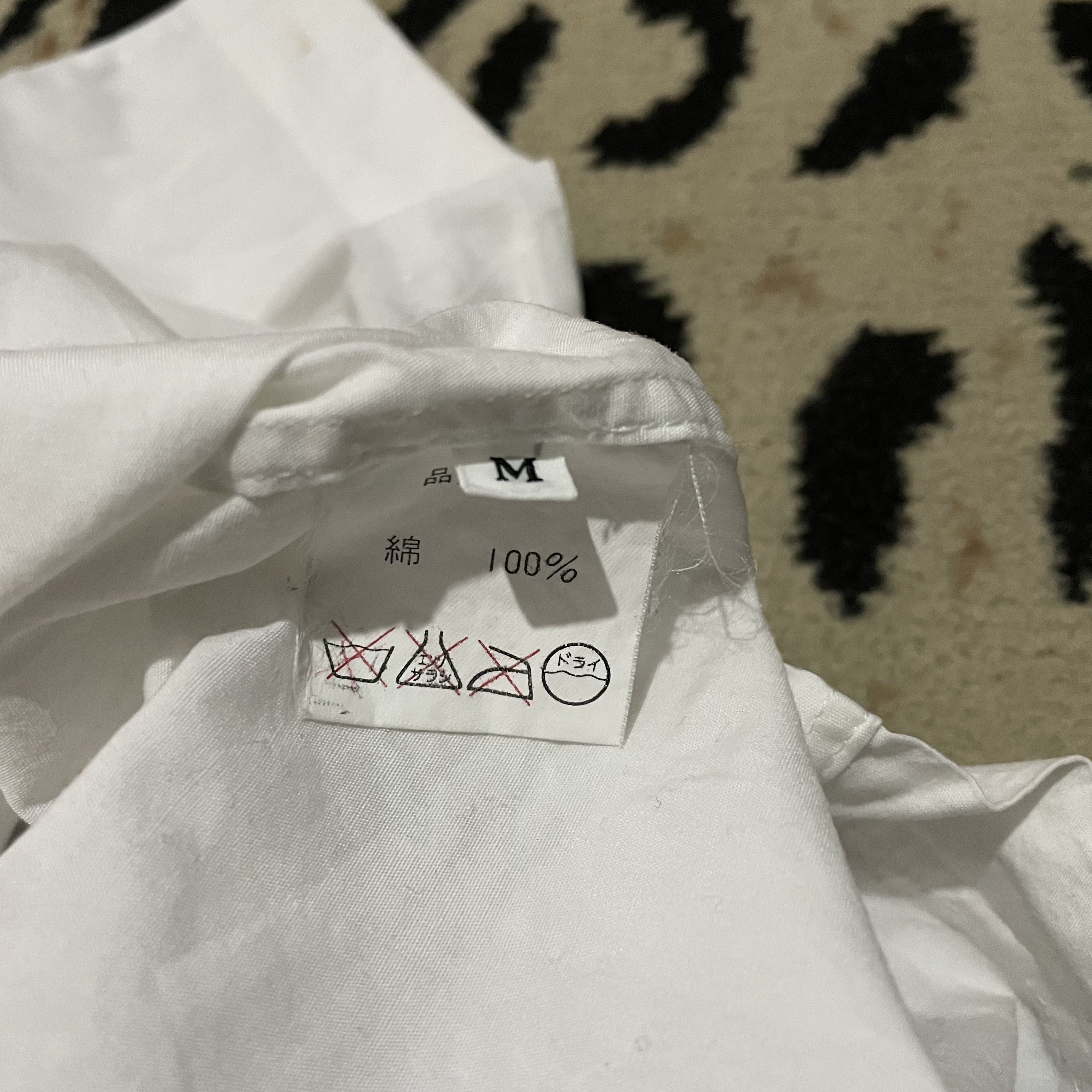 Designer × Japanese Brand Ryuichiro Shimazaki Homme White Shirt Size US M / EU 48-50 / 2 - 5 Thumbnail