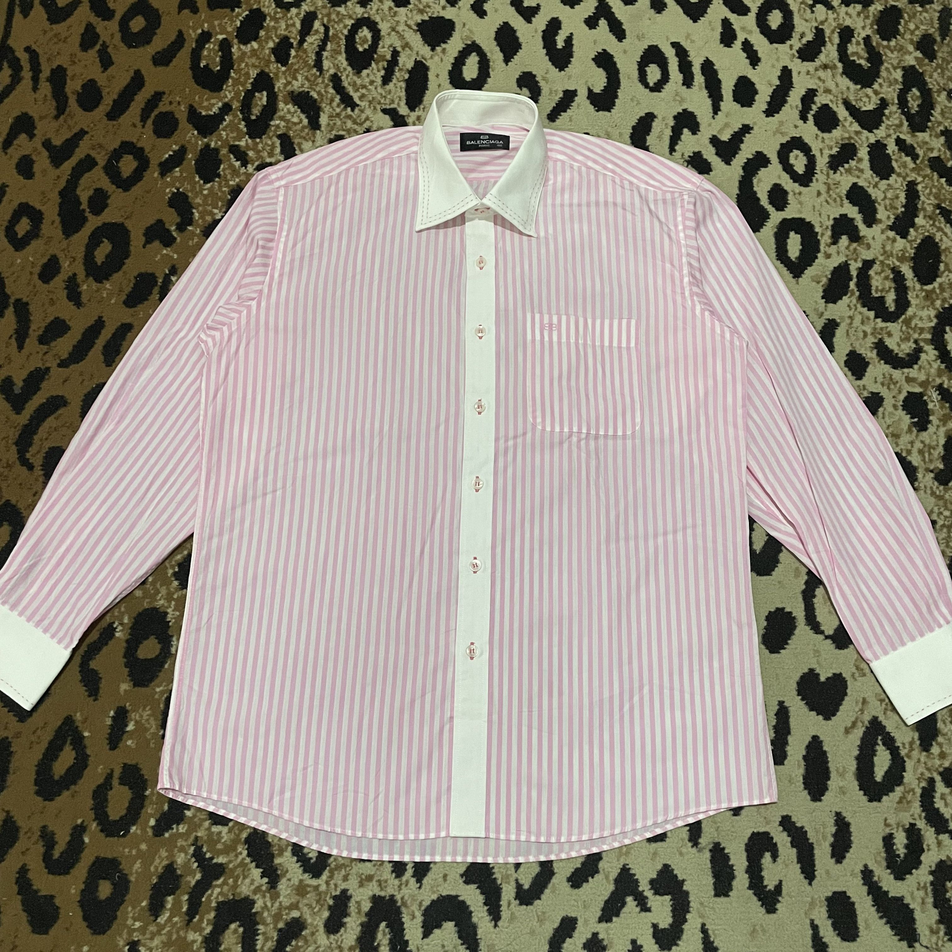 Balenciaga Balenciaga Button Ups Size US L / EU 52-54 / 3 - 1 Thumbnail