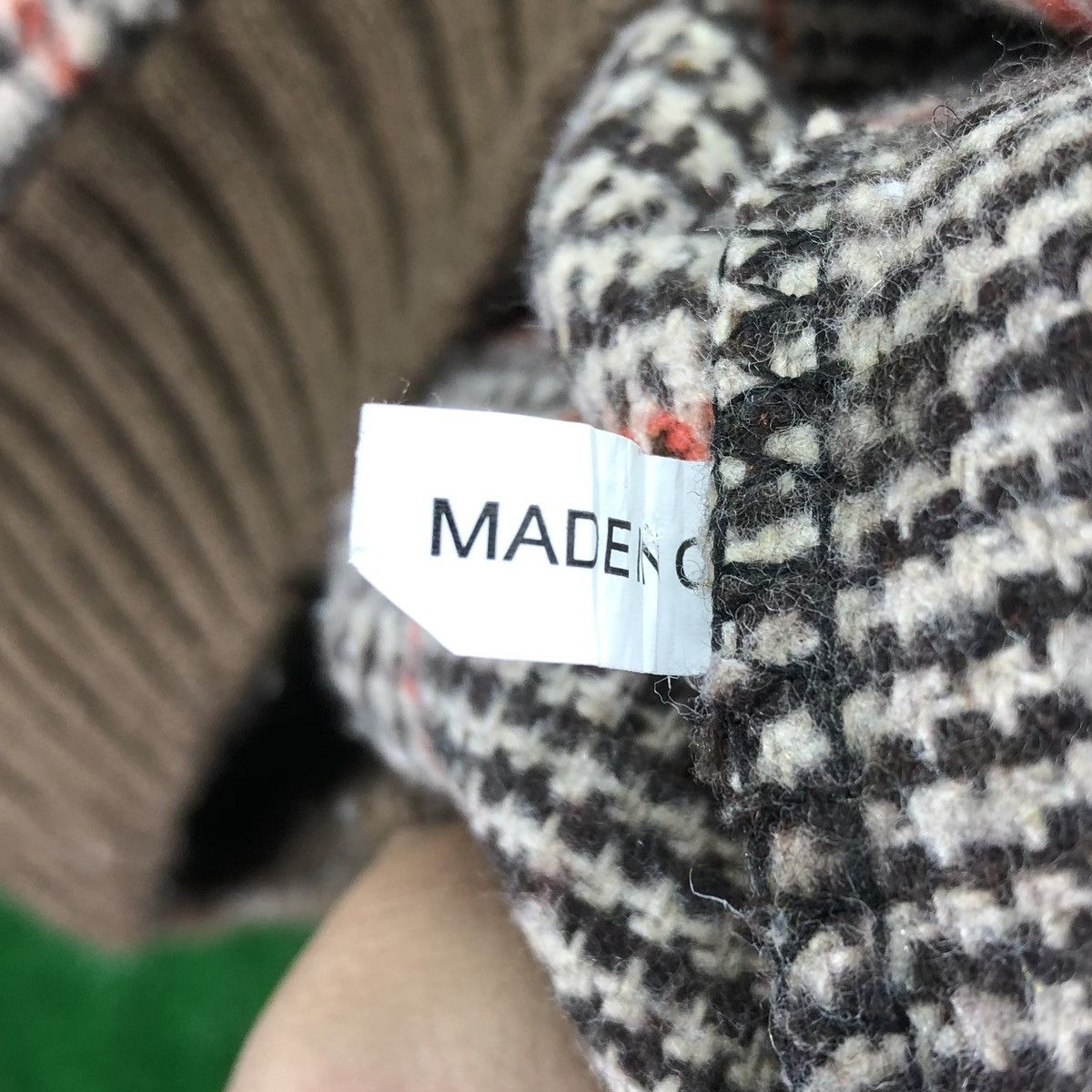Vintage Vintage 80's Wool Knit Checker Houndstooth Sweater Size US M / EU 48-50 / 2 - 11 Thumbnail