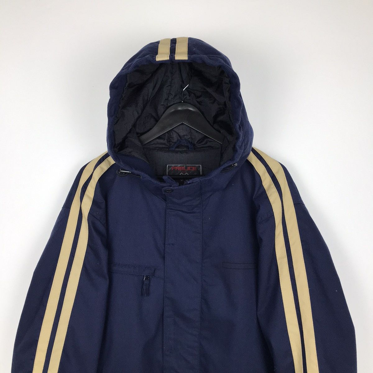 Japanese Brand × Vintage Vintage Japanese Fablice Thinsulate 3M Hooded Jacket Size US XL / EU 56 / 4 - 2 Thumbnail
