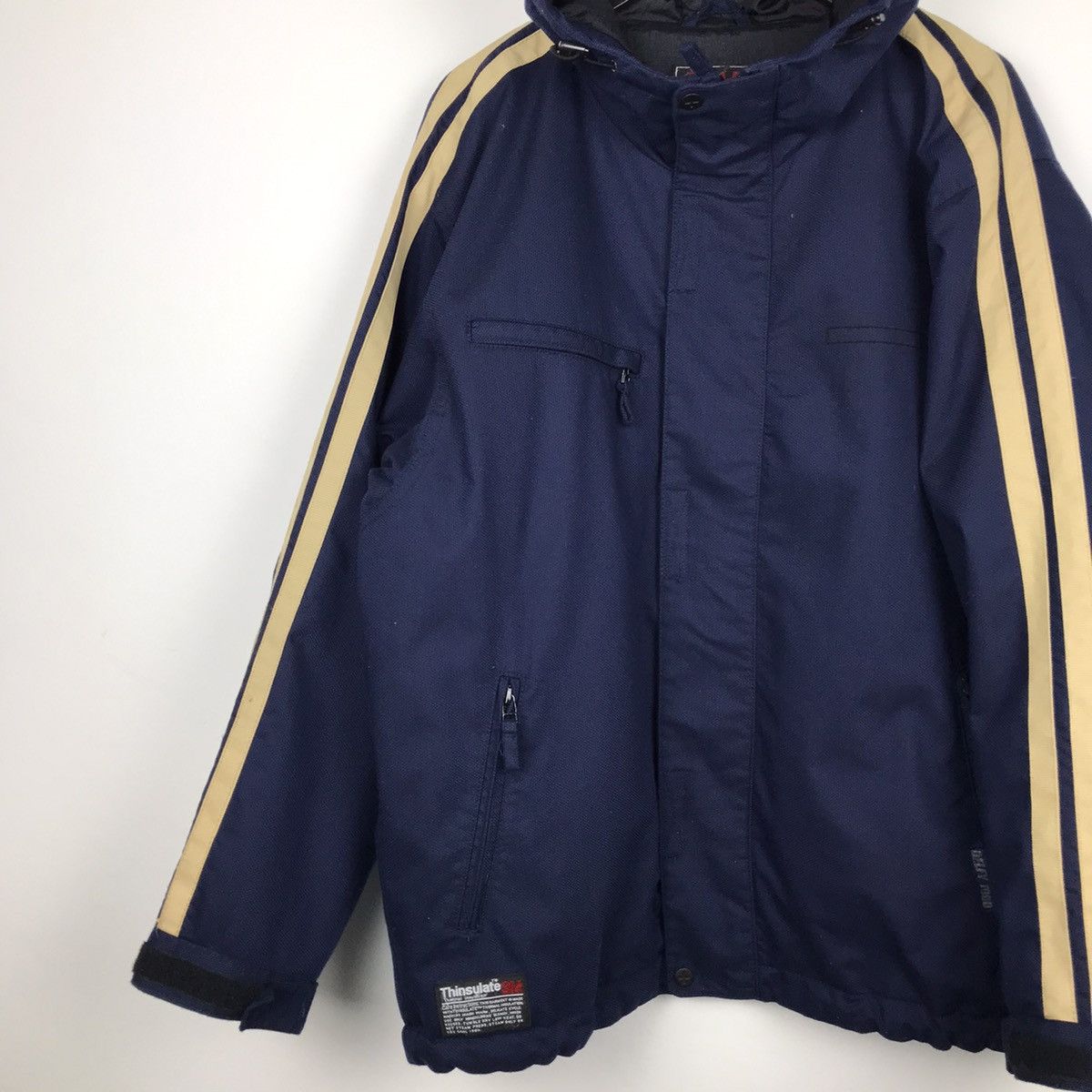Japanese Brand × Vintage Vintage Japanese Fablice Thinsulate 3M Hooded Jacket Size US XL / EU 56 / 4 - 4 Thumbnail