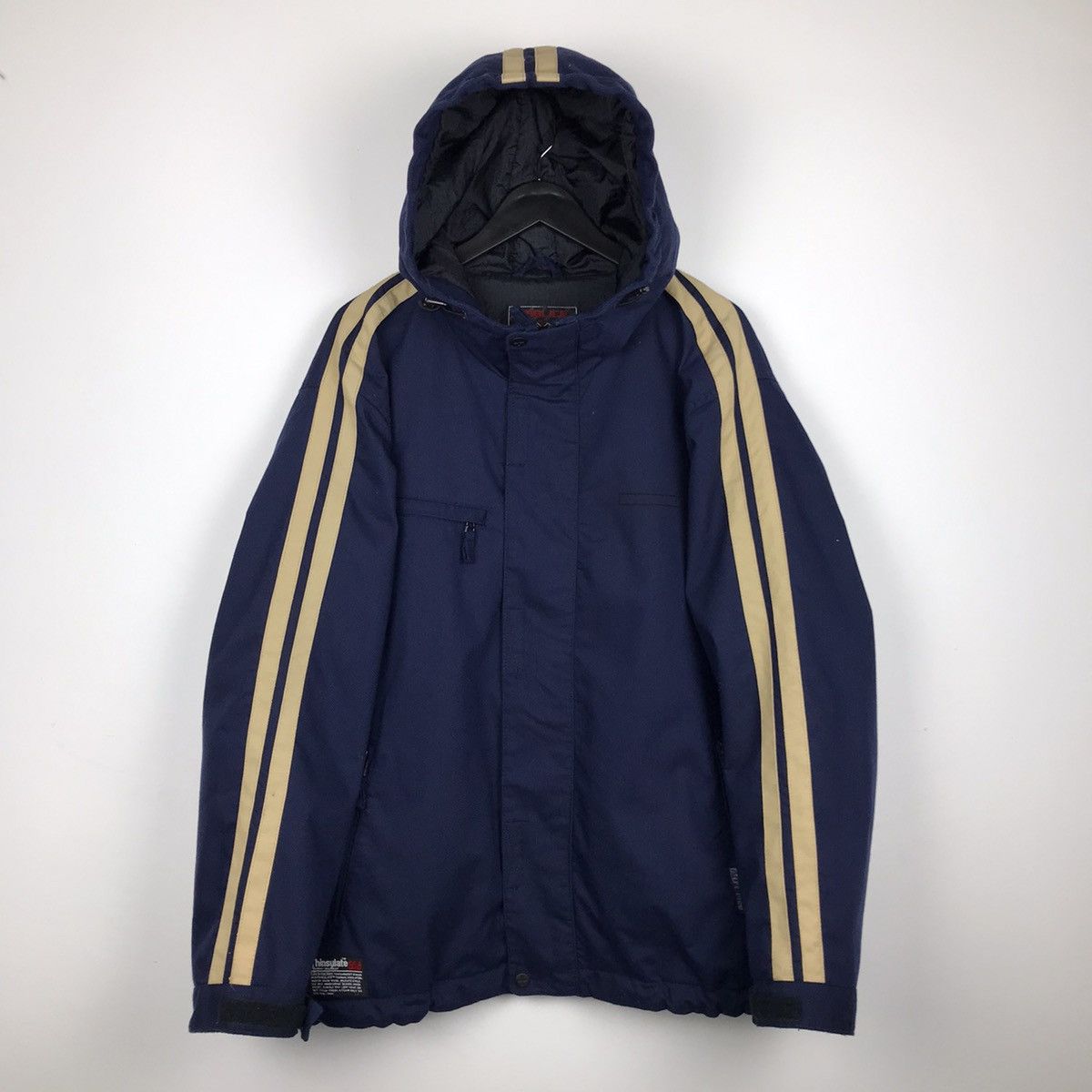Japanese Brand × Vintage Vintage Japanese Fablice Thinsulate 3M Hooded Jacket Size US XL / EU 56 / 4 - 1 Thumbnail