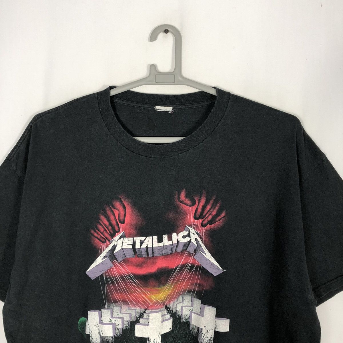 Band Tees × Metallica × Vintage 🔥Rare🔥1994 Metallica Master Of Puppets Promo Tee By Giant Size US XXL / EU 58 / 5 - 2 Thumbnail