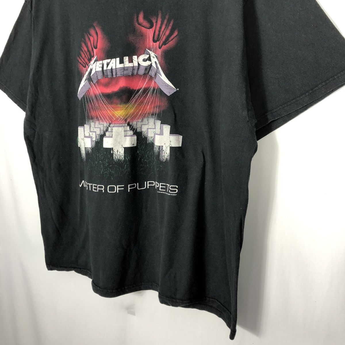Band Tees × Metallica × Vintage 🔥Rare🔥1994 Metallica Master Of Puppets Promo Tee By Giant Size US XXL / EU 58 / 5 - 8 Thumbnail