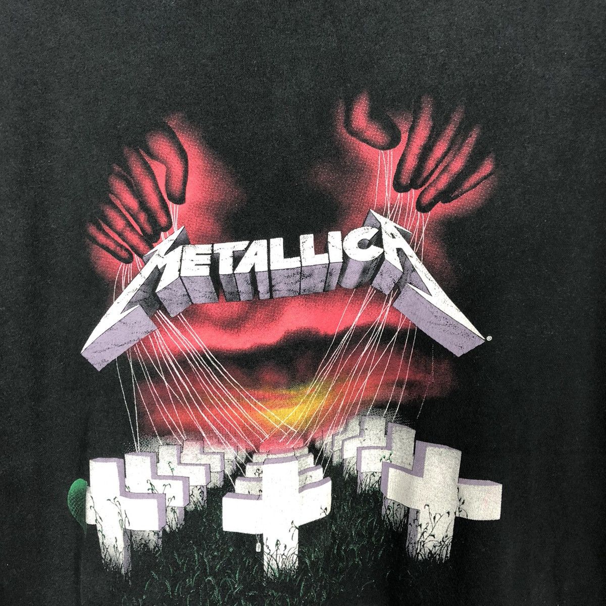 Band Tees × Metallica × Vintage 🔥Rare🔥1994 Metallica Master Of Puppets Promo Tee By Giant Size US XXL / EU 58 / 5 - 4 Thumbnail